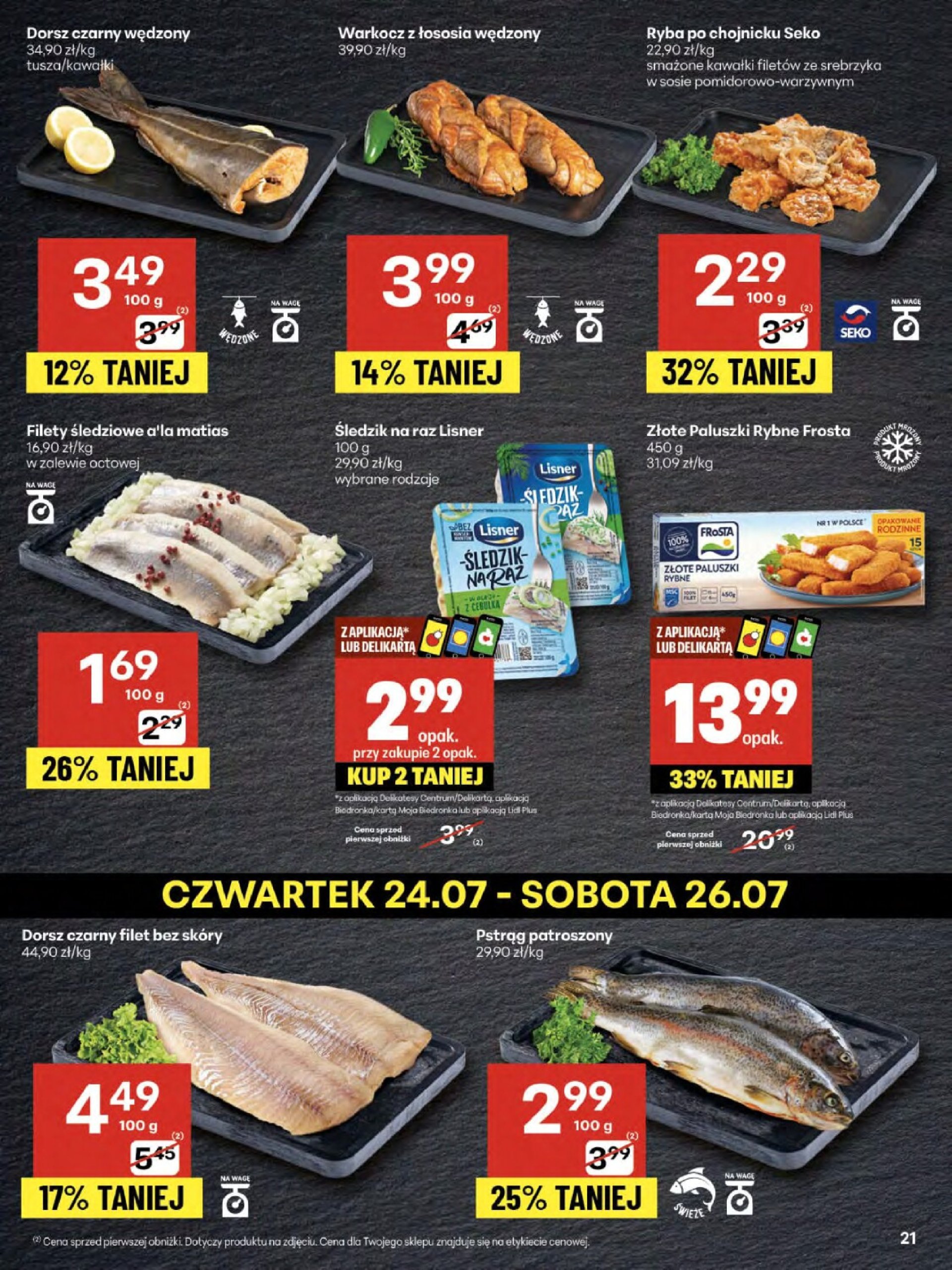 delikatesy-centrum - Gazetka Delikatesy Centrum ważna od 24.07. - 30.07. - page: 21