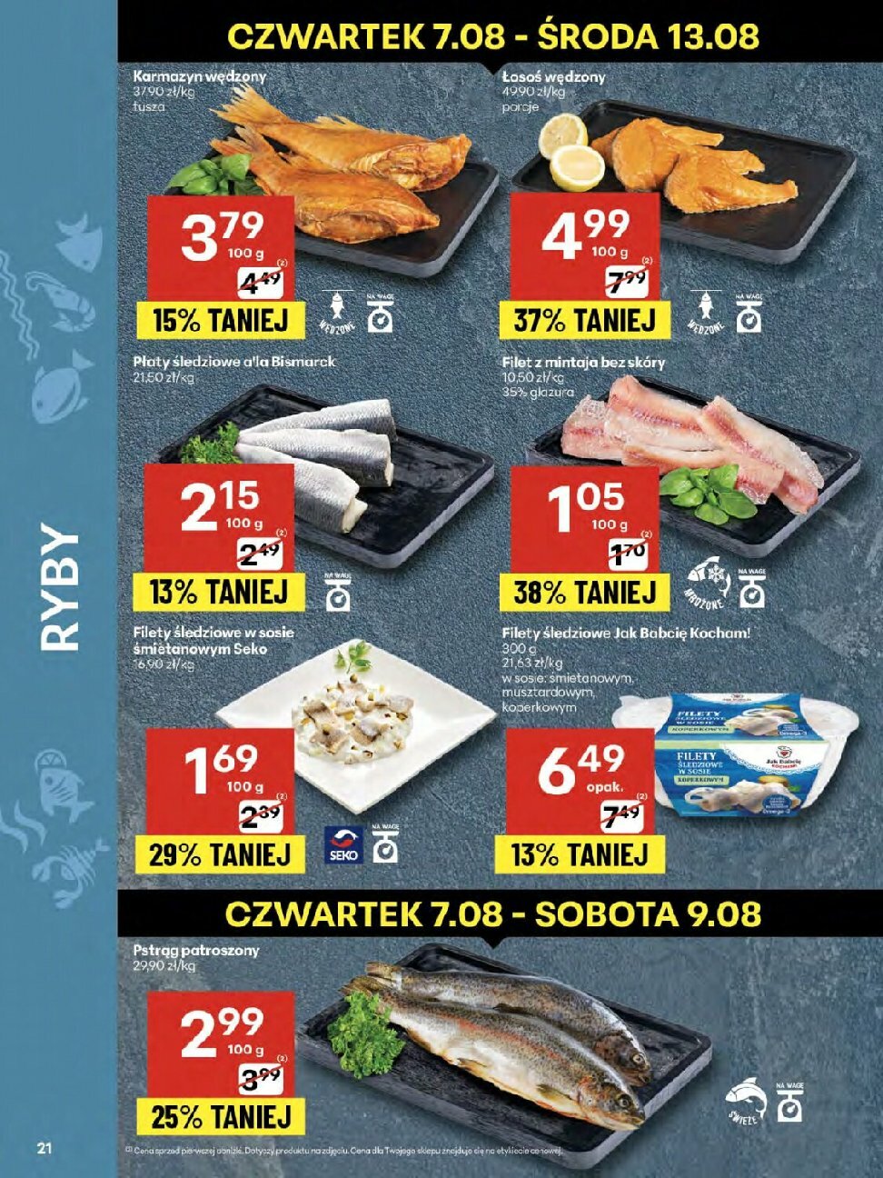delikatesy-centrum - Gazetka Delikatesy Centrum - ważna od 07.08. do 13.08. - page: 21