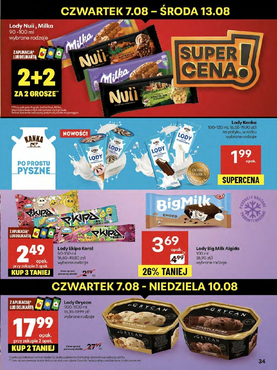 delikatesy-centrum - Gazetka Delikatesy Centrum - ważna od 07.08. do 13.08. - page: 34