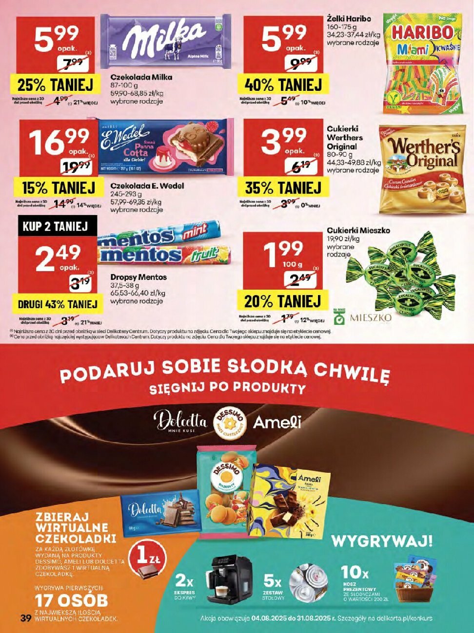 delikatesy-centrum - Gazetka Delikatesy Centrum - ważna od 14.08. do 20.08. - page: 39