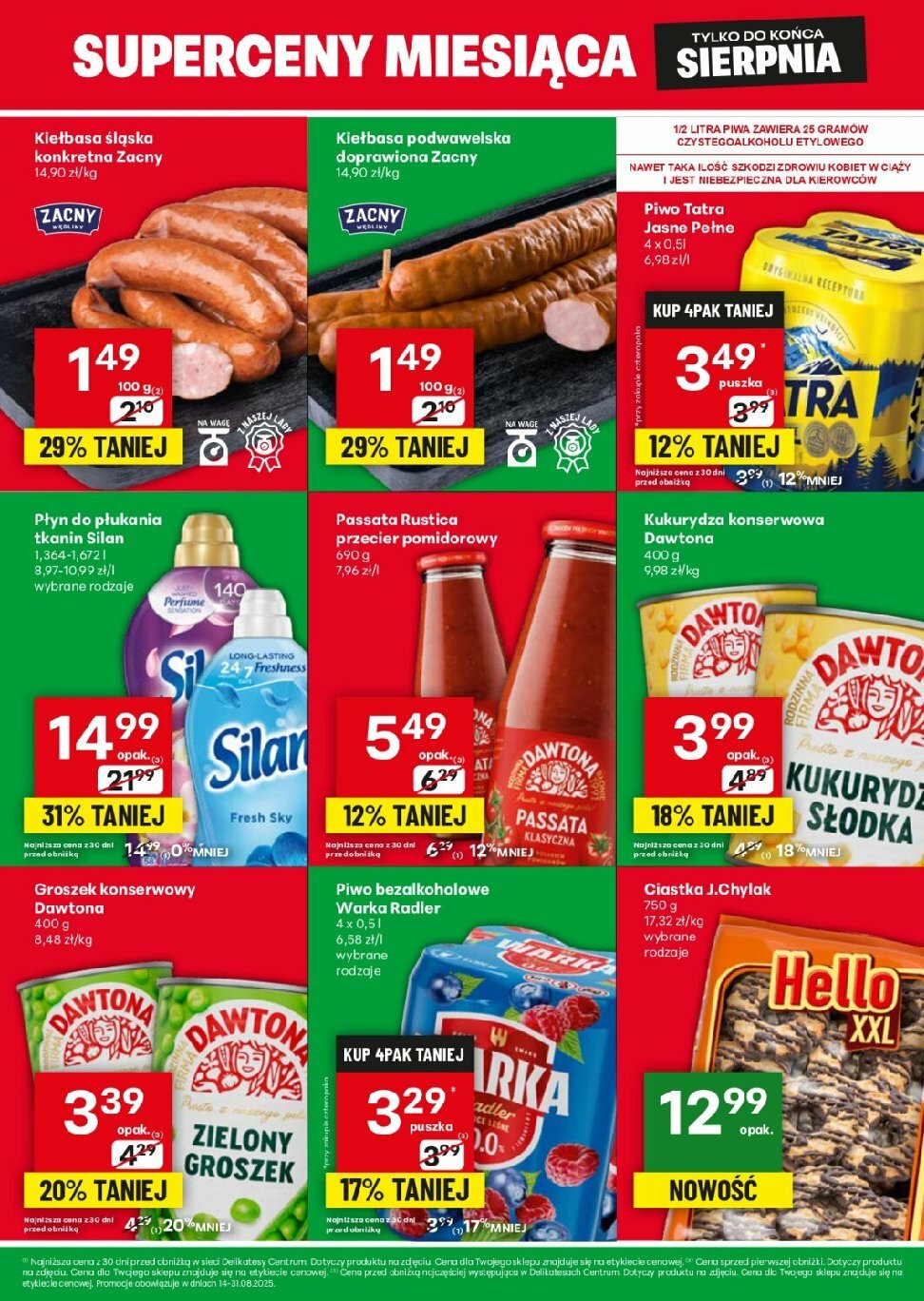 delikatesy-centrum - Gazetka Delikatesy Centrum - Superceny Miesiąca - ważna od 14.08. do 31.08. - page: 2