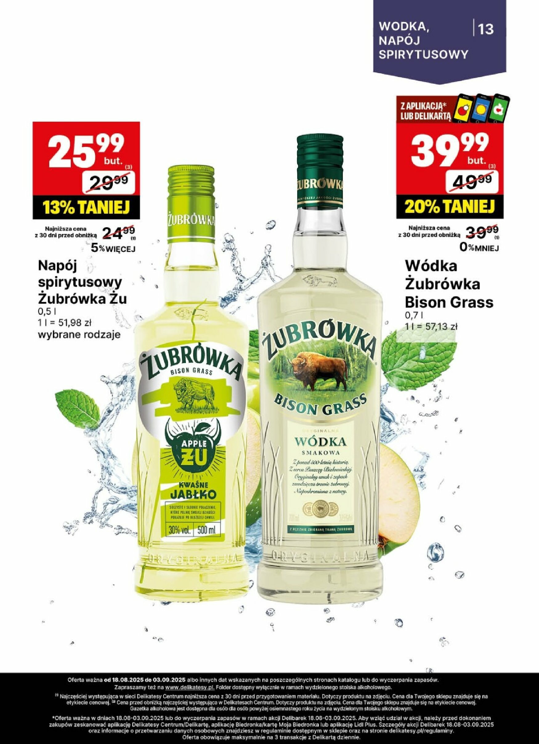 delikatesy-centrum - Gazetka Delikatesy Centrum - Delibarek - ważna od 18.08. do 03.09. - page: 13