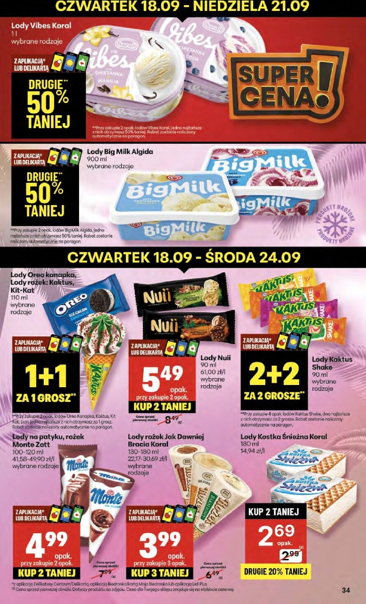 delikatesy-centrum - Gazetka Delikatesy Centrum - ważna od 18.09. do 24.09. - page: 34