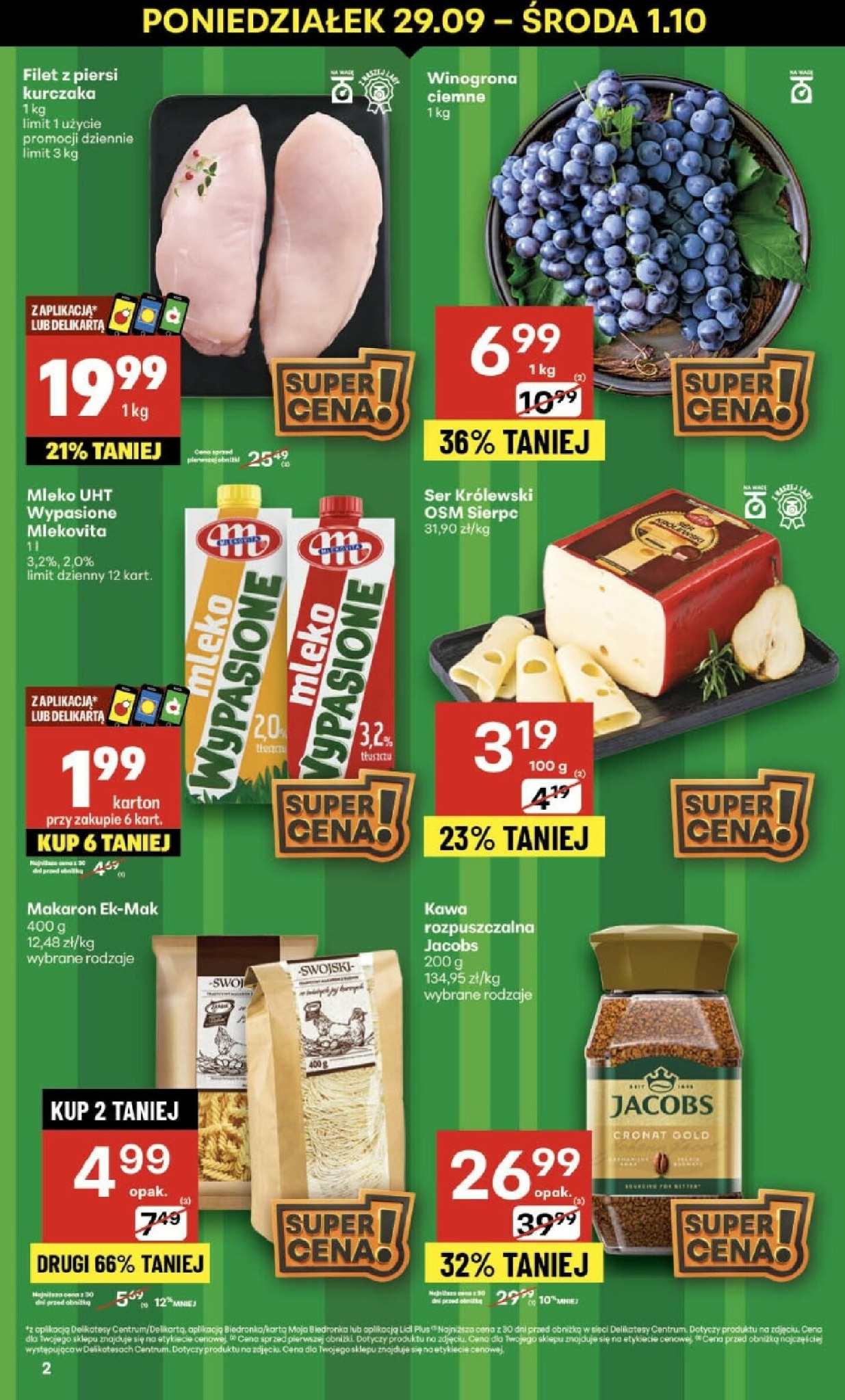 delikatesy-centrum - Gazetka Delikatesy Centrum - ważna od 25.09. do 01.10. - page: 2
