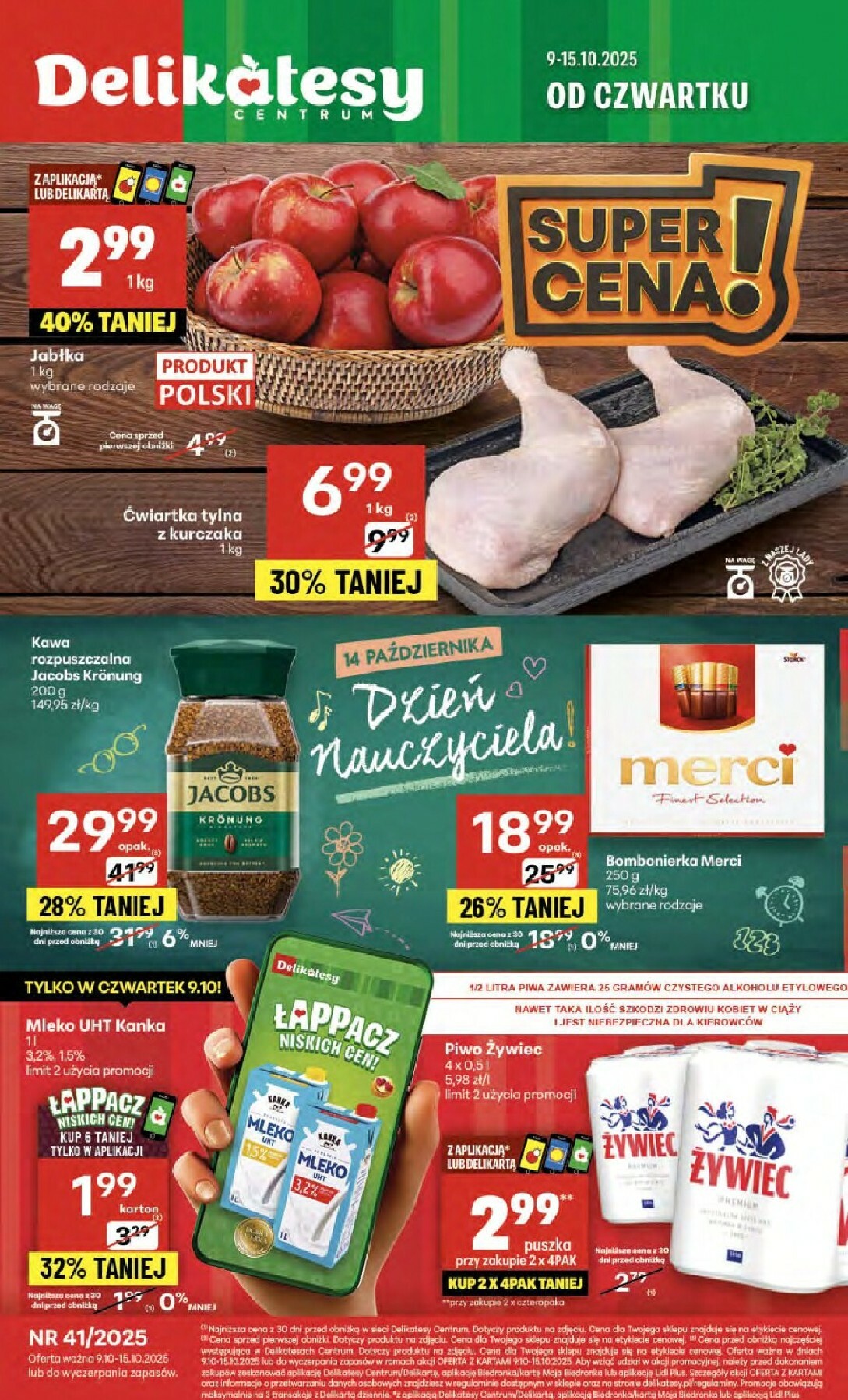 delikatesy-centrum - Gazetka Delikatesy Centrum - ważna od 09.10. do 15.10. - page: 1