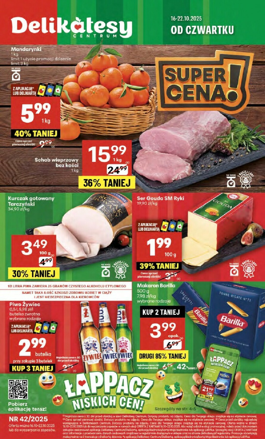 delikatesy-centrum - Gazetka Delikatesy Centrum - ważna od 16.10. do 22.10. - page: 1 delikatesy-centrum - Gazetka Delikatesy Centrum - ważna od 16.10. do 22.10. - page: 1
