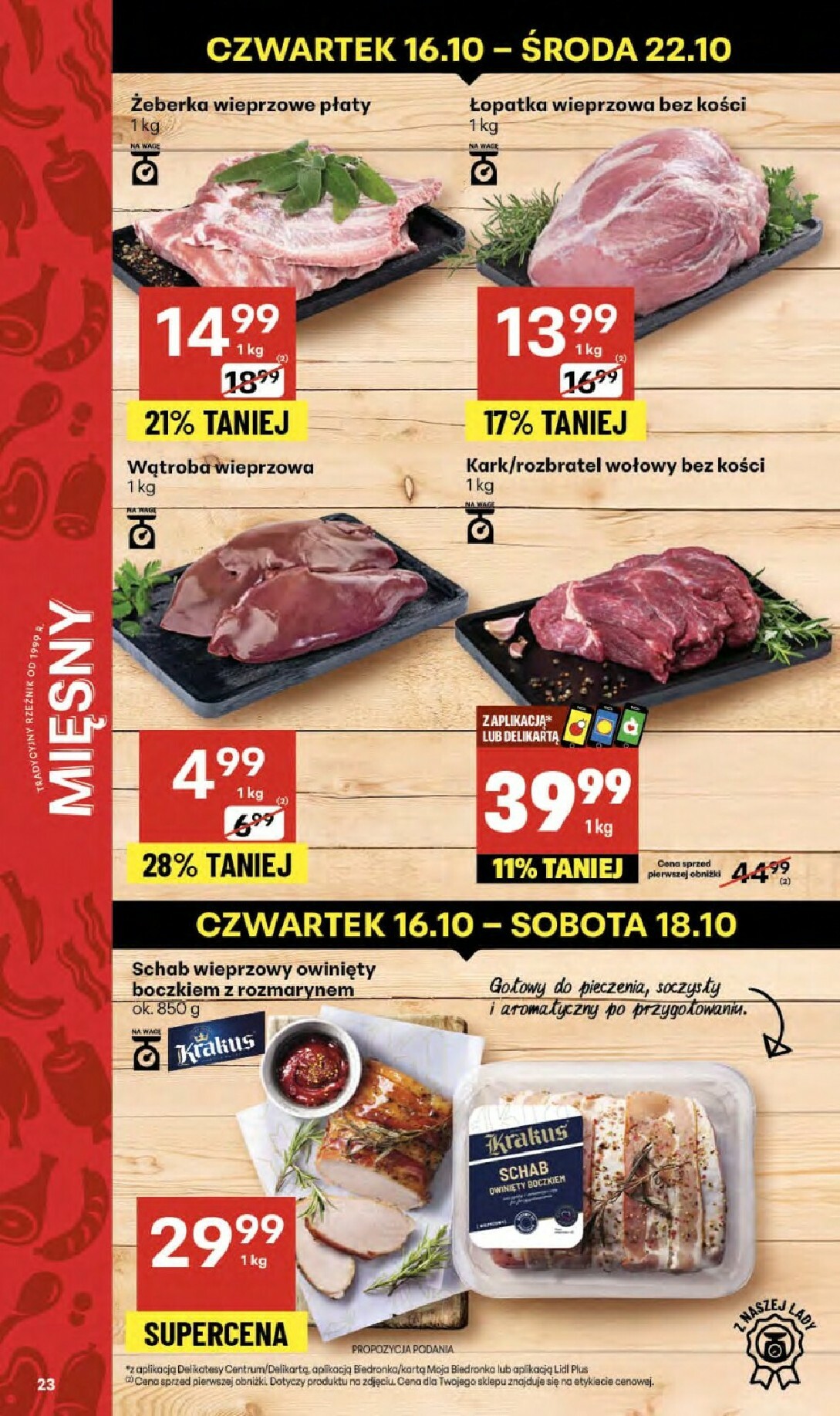 delikatesy-centrum - Gazetka Delikatesy Centrum - ważna od 16.10. do 22.10. - page: 23 delikatesy-centrum - Gazetka Delikatesy Centrum - ważna od 16.10. do 22.10. - page: 23