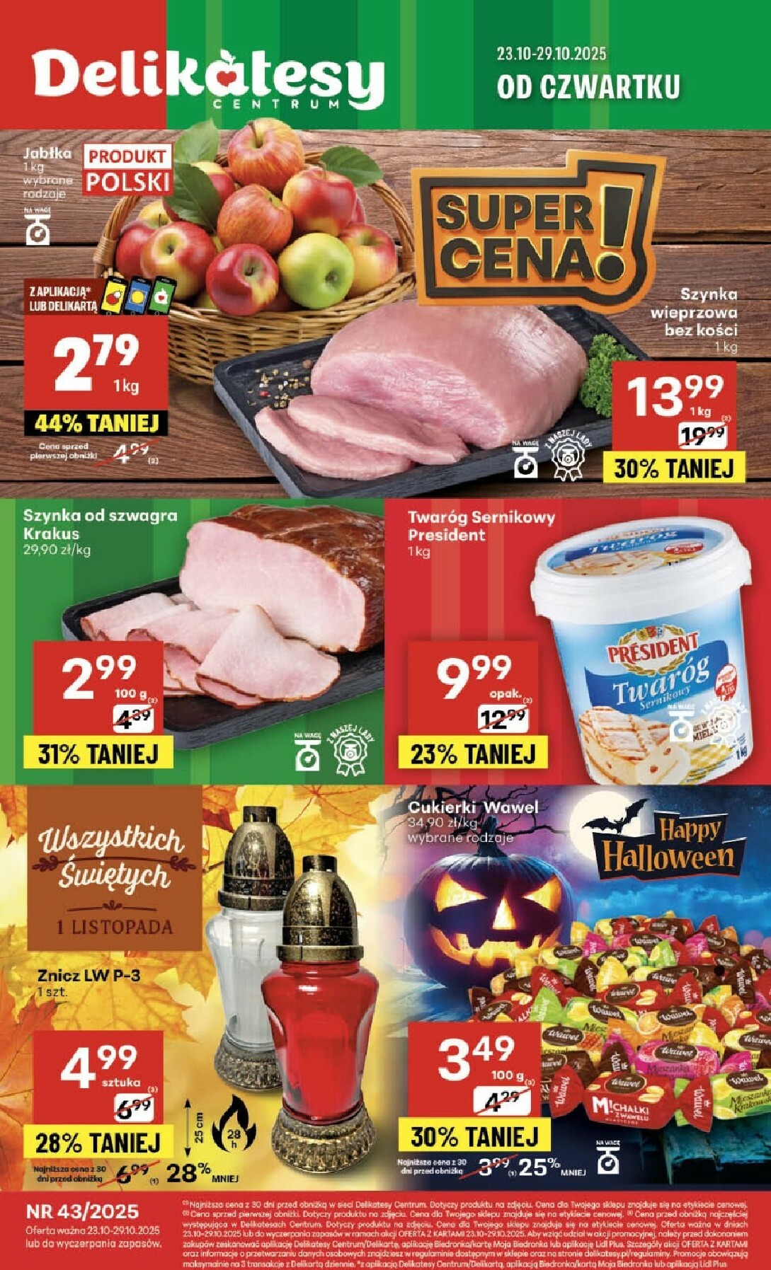 delikatesy-centrum - Gazetka Delikatesy Centrum - ważna od 23.10. do 29.10.