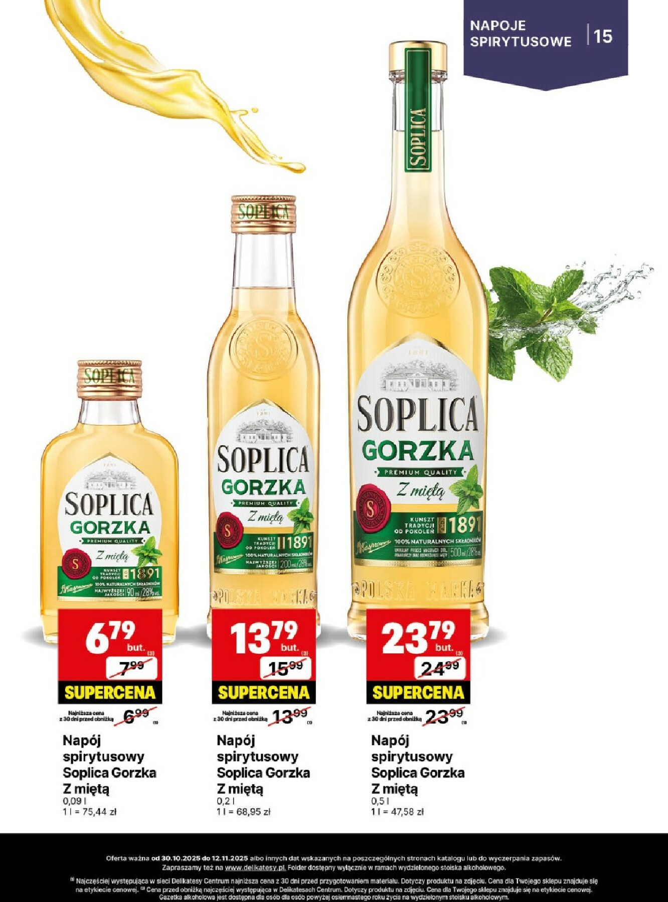 delikatesy-centrum - Gazetka Delikatesy Centrum - Delibarek - ważna od 30.10. do 12.11. - page: 15