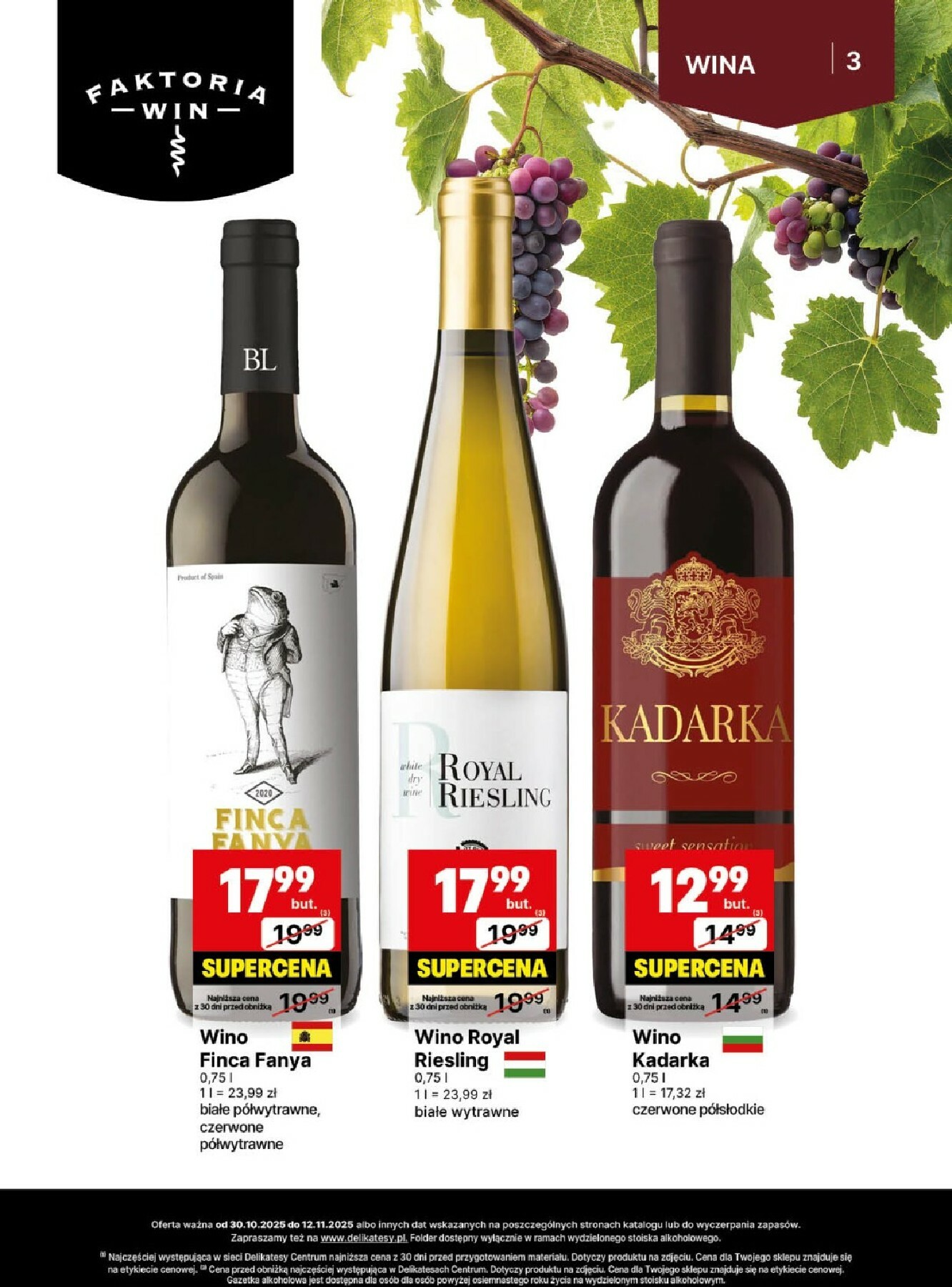 delikatesy-centrum - Gazetka Delikatesy Centrum - Delibarek - ważna od 30.10. do 12.11. - page: 3