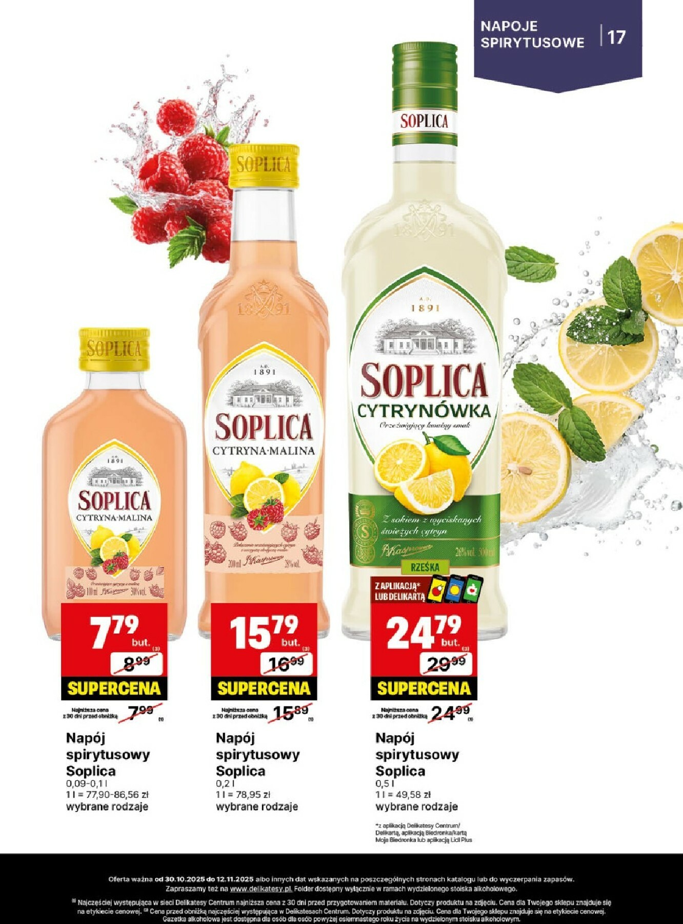delikatesy-centrum - Gazetka Delikatesy Centrum - Delibarek - ważna od 30.10. do 12.11. - page: 17