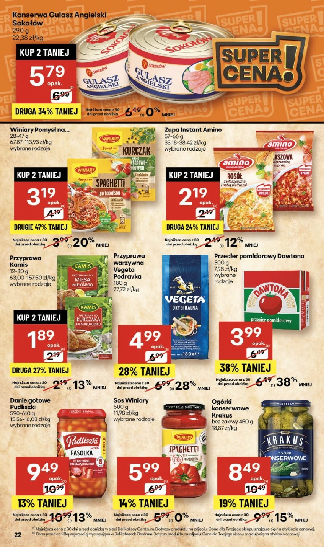 delikatesy-centrum - Gazetka Delikatesy Centrum - ważna od 06.11. do 12.11. - page: 22