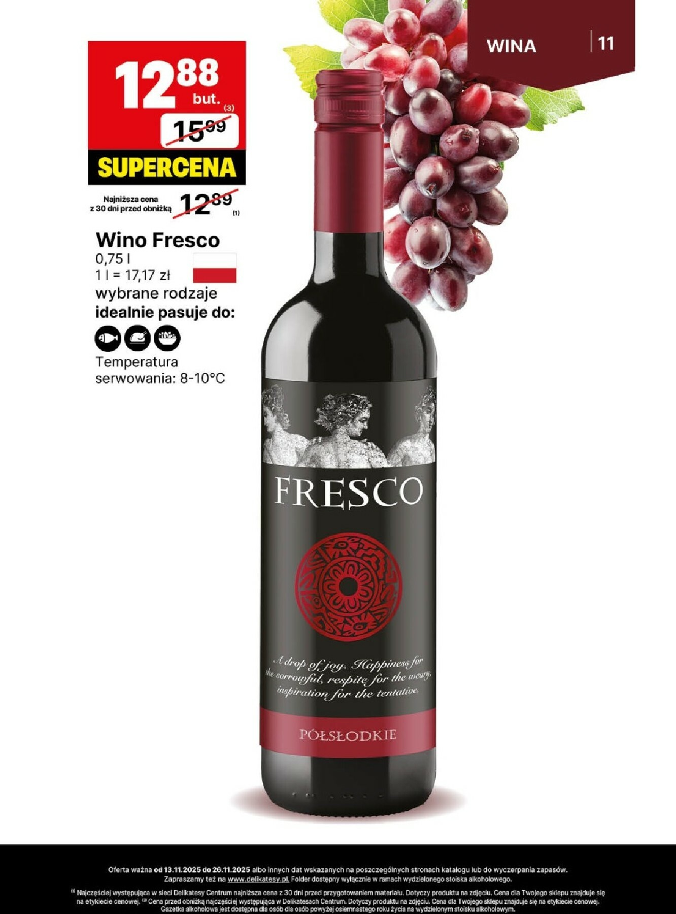delikatesy-centrum - Gazetka Delikatesy Centrum - DeliBarek - ważna od 13.11. do 26.11. - page: 11