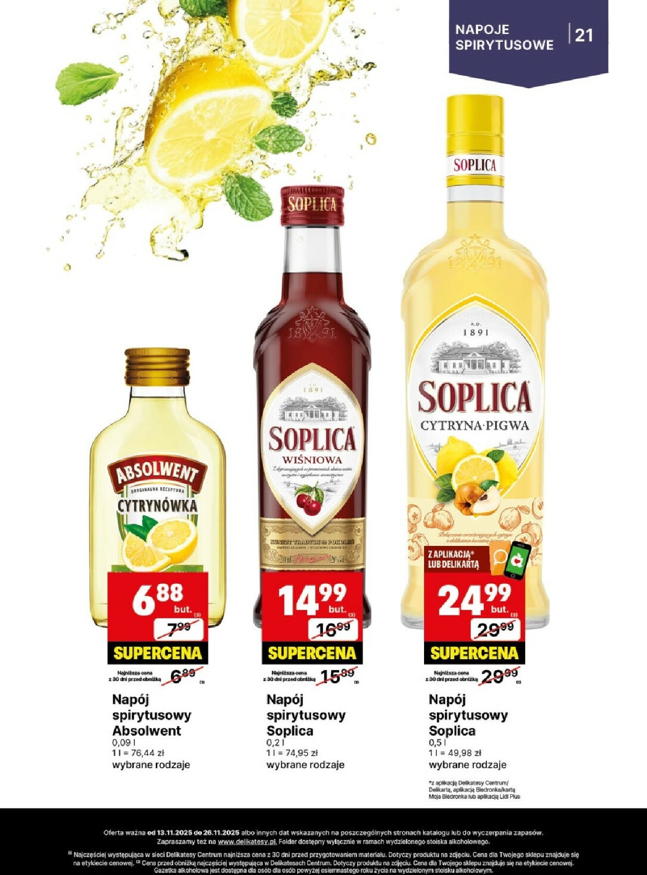 delikatesy-centrum - Gazetka Delikatesy Centrum - DeliBarek - ważna od 13.11. do 26.11. - page: 21