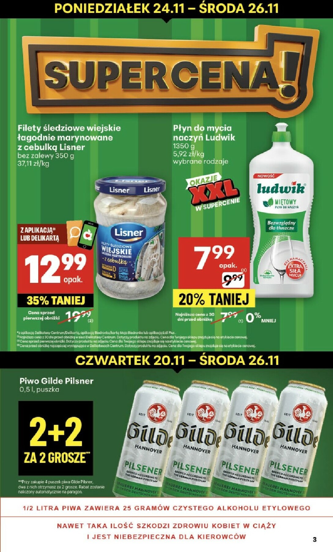 delikatesy-centrum - Gazetka Delikatesy Centrum - ważna od 20.11. do 26.11. - page: 3