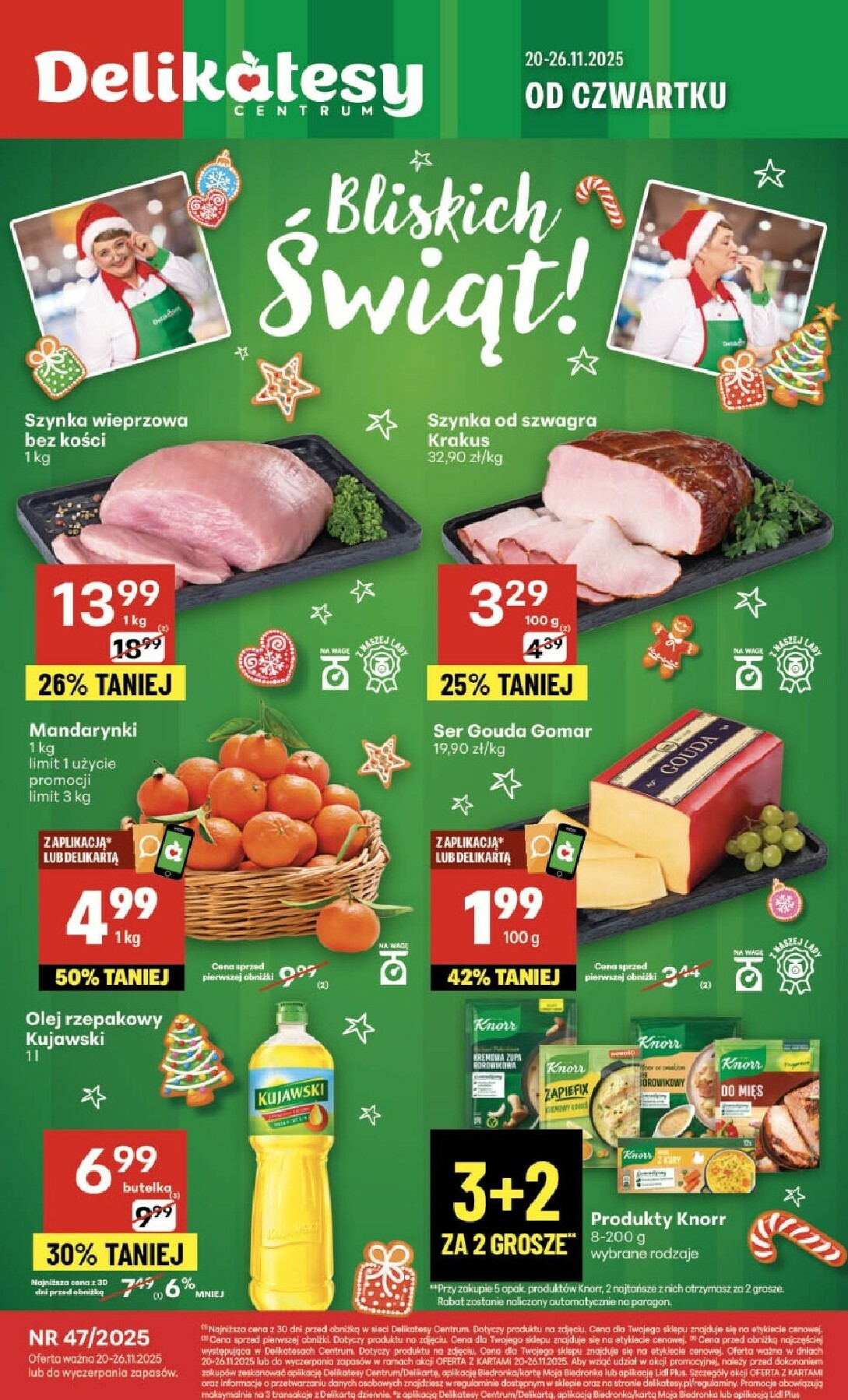delikatesy-centrum - Gazetka Delikatesy Centrum - ważna od 20.11. do 26.11. - page: 1