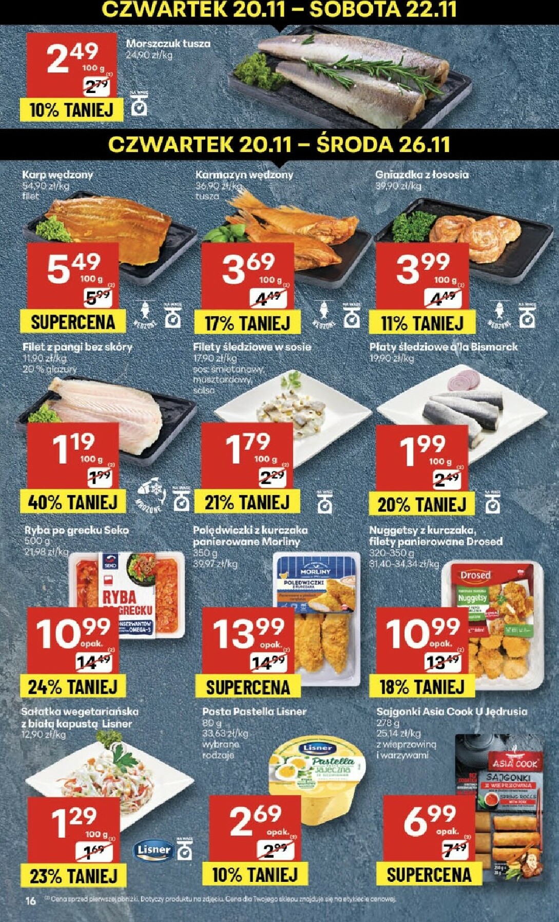 delikatesy-centrum - Gazetka Delikatesy Centrum - ważna od 20.11. do 26.11. - page: 16