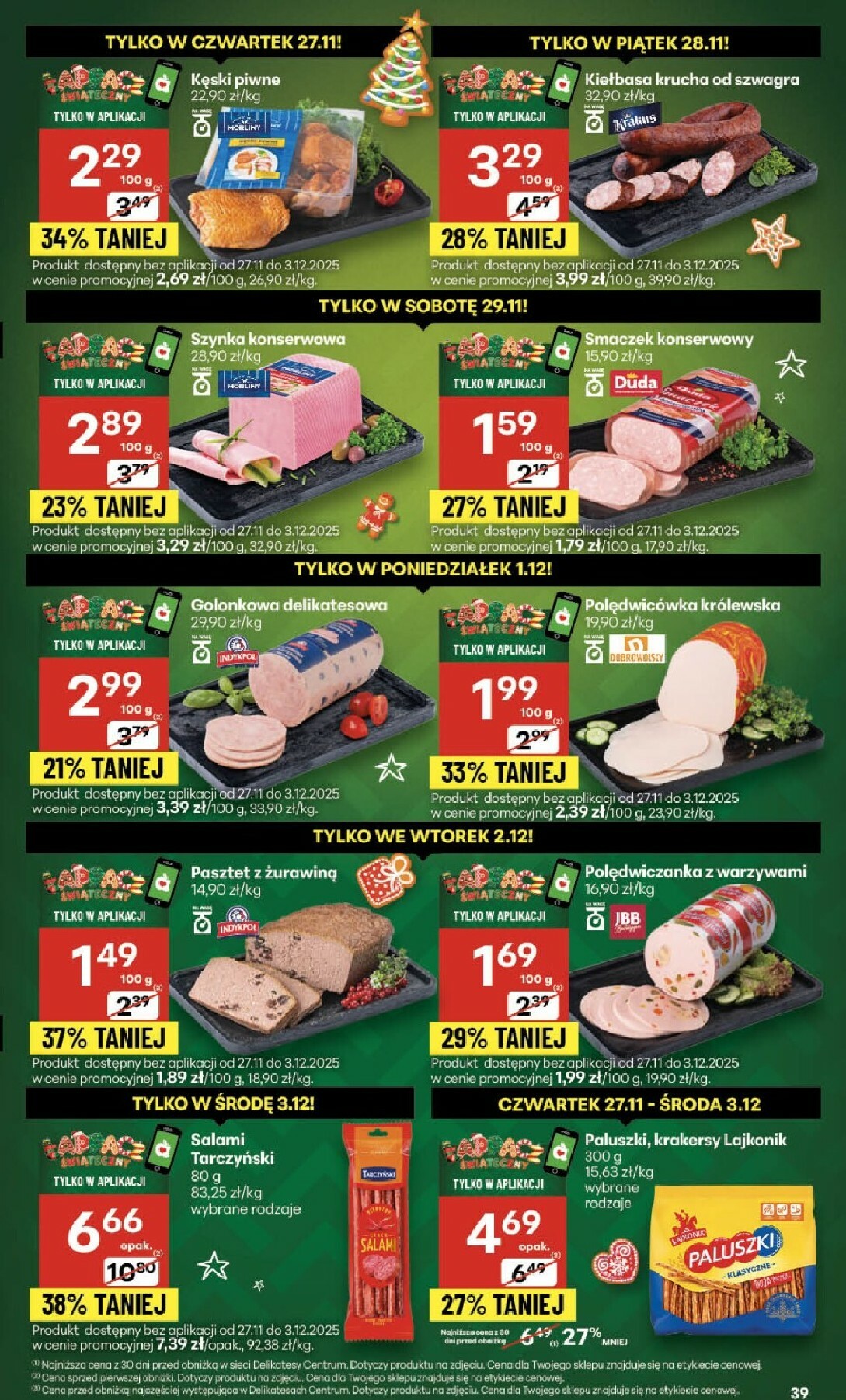 delikatesy-centrum - Gazetka Delikatesy Centrum - ważna od 27.11. do 03.12. - page: 39