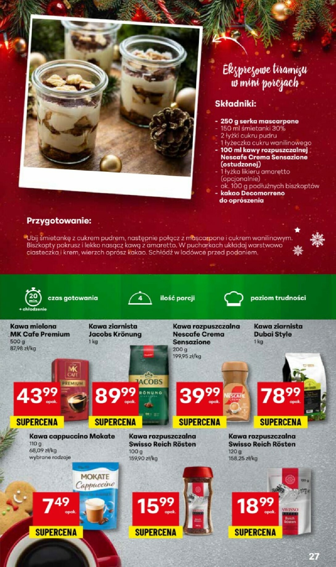 delikatesy-centrum - Gazetka Delikatesy Centrum - Przepisy na Bliskie Święta - ważna od 27.11. do 17.12. - page: 27