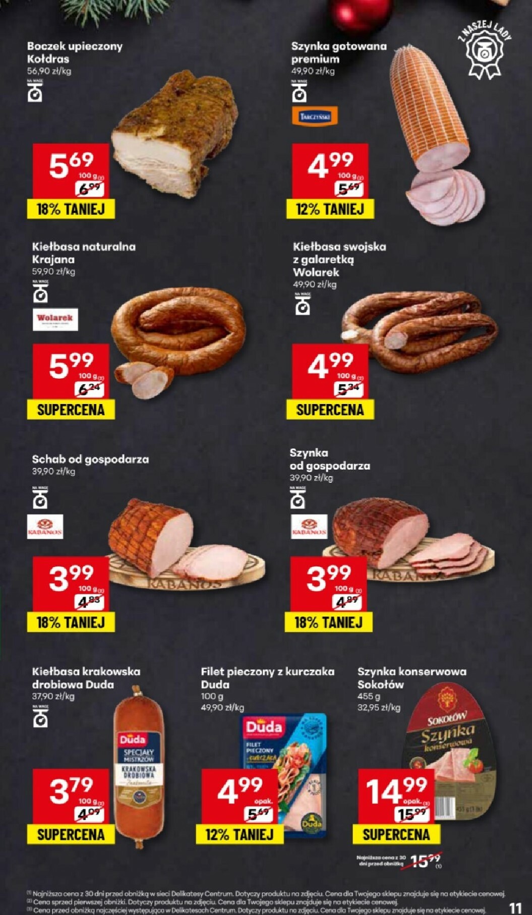 delikatesy-centrum - Gazetka Delikatesy Centrum - Przepisy na Bliskie Święta - ważna od 27.11. do 17.12. - page: 11