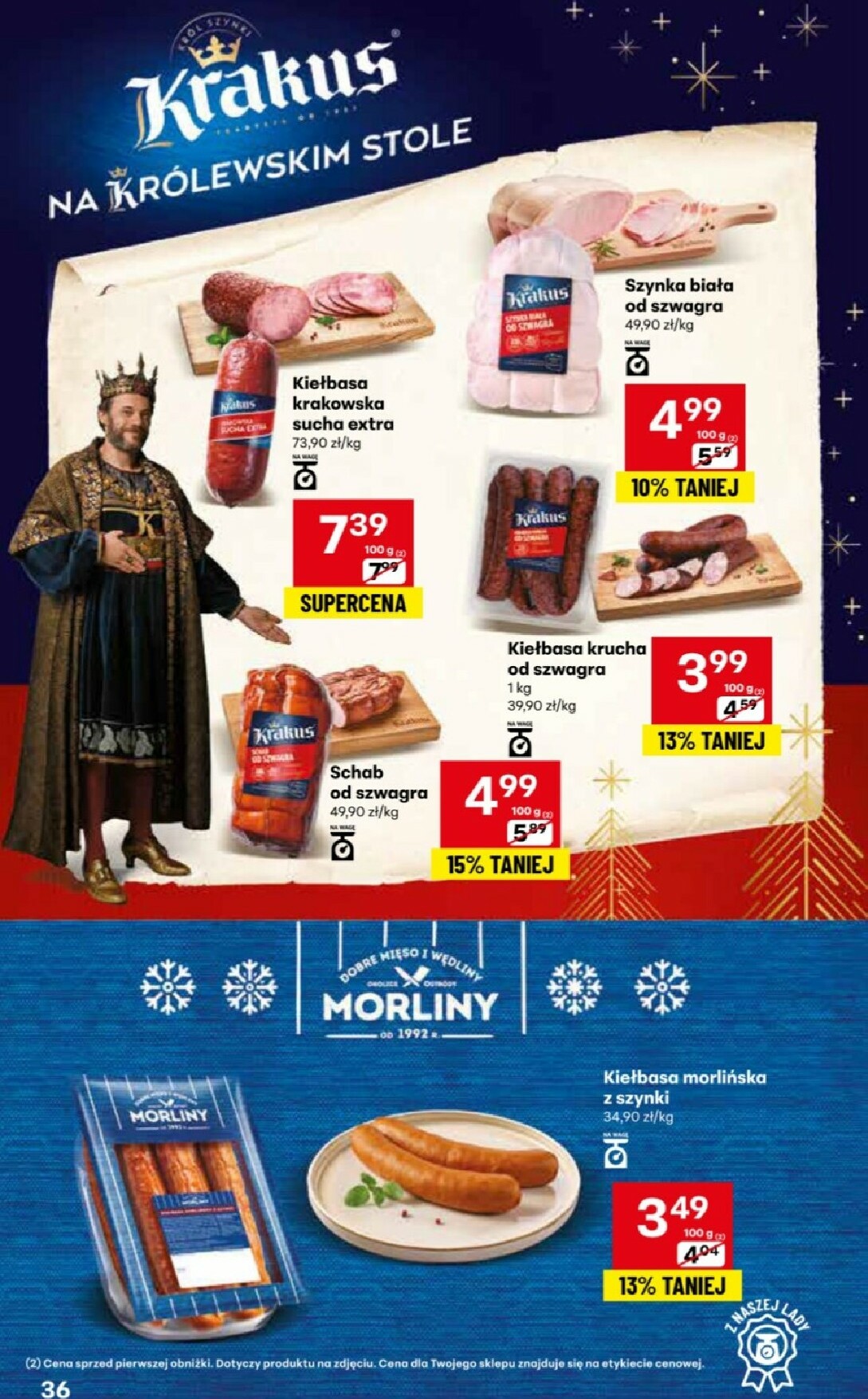 delikatesy-centrum - Gazetka Delikatesy Centrum - Przepisy na Bliskie Święta - ważna od 27.11. do 17.12. - page: 36