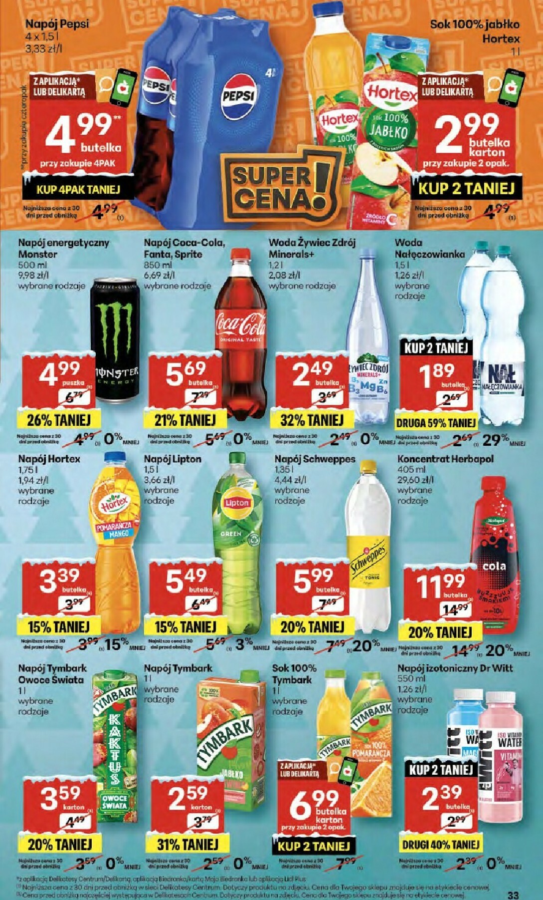 delikatesy-centrum - Gazetka Delikatesy Centrum - ważna od 18.12. do 23.12. - page: 33