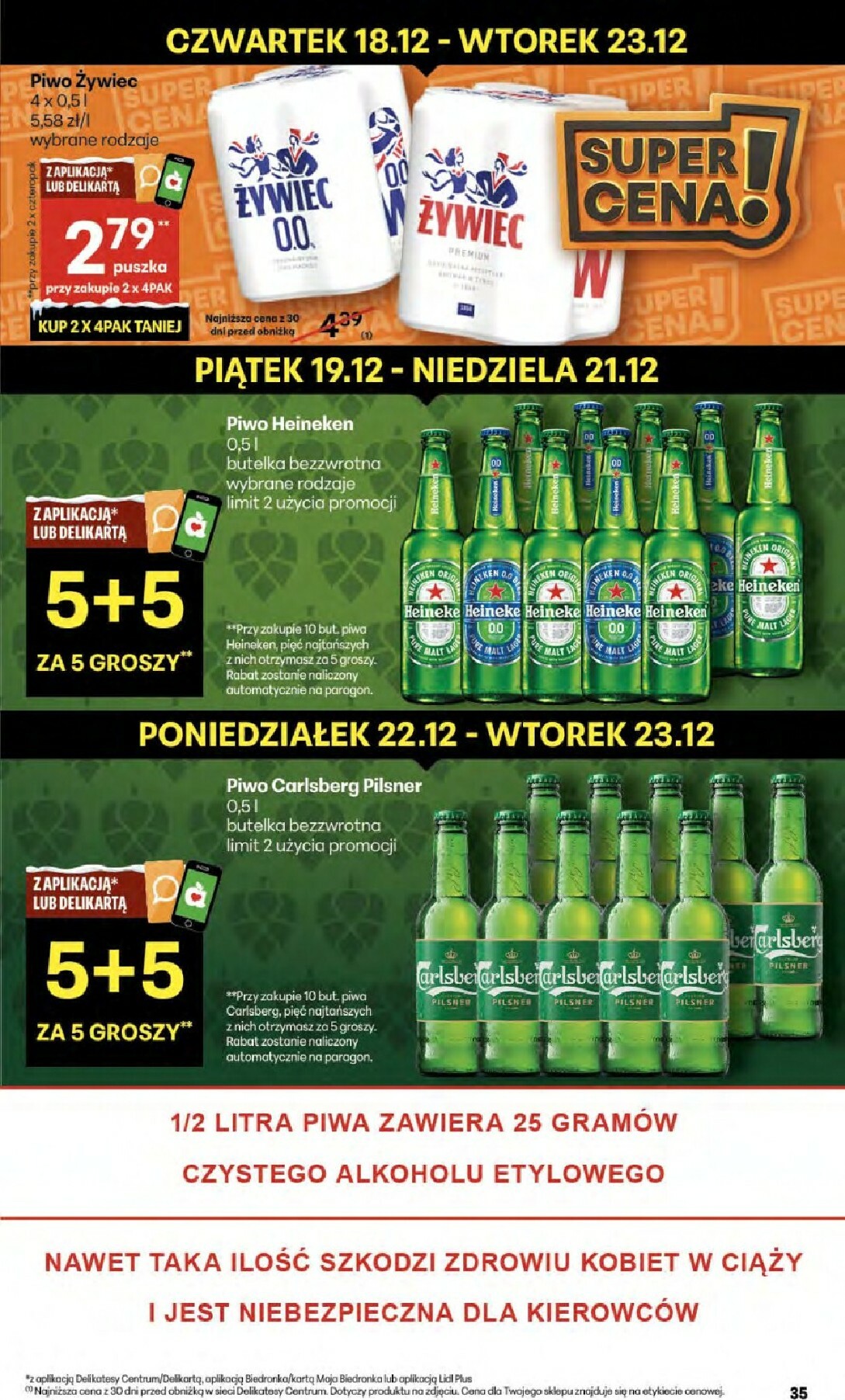 delikatesy-centrum - Gazetka Delikatesy Centrum - ważna od 18.12. do 23.12. - page: 35