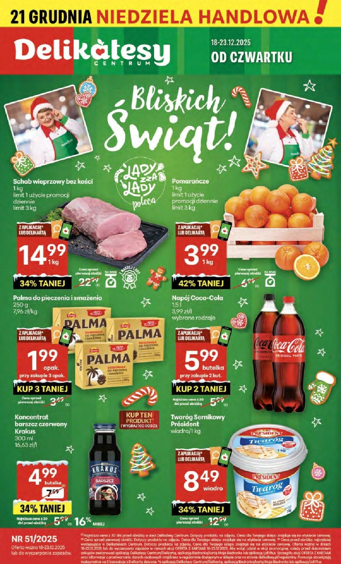 delikatesy-centrum - Gazetka Delikatesy Centrum - ważna od 18.12. do 23.12.