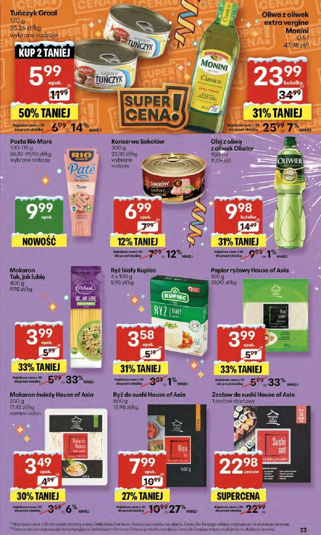 delikatesy-centrum - Gazetka Delikatesy Centrum - ważna od 29.12. do 07.01. - page: 23
