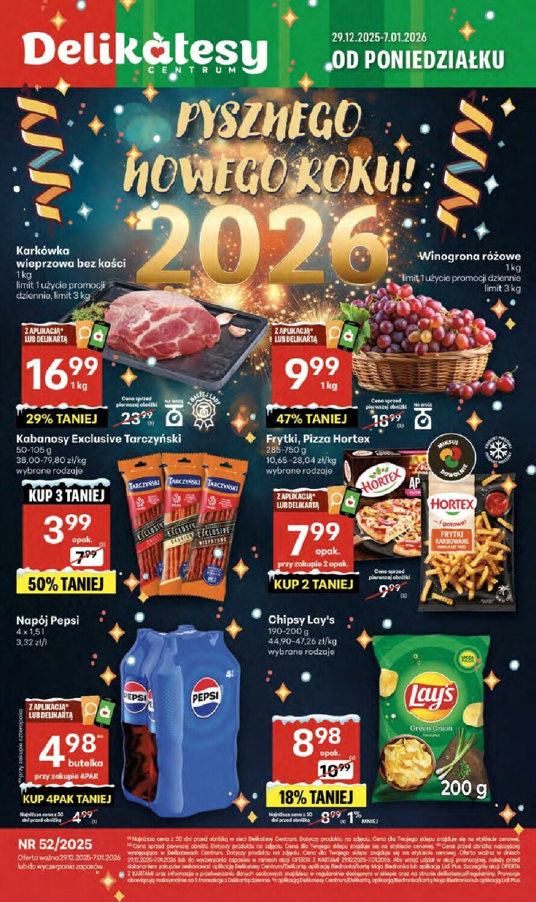 delikatesy-centrum - Gazetka Delikatesy Centrum - ważna od 29.12. do 07.01.