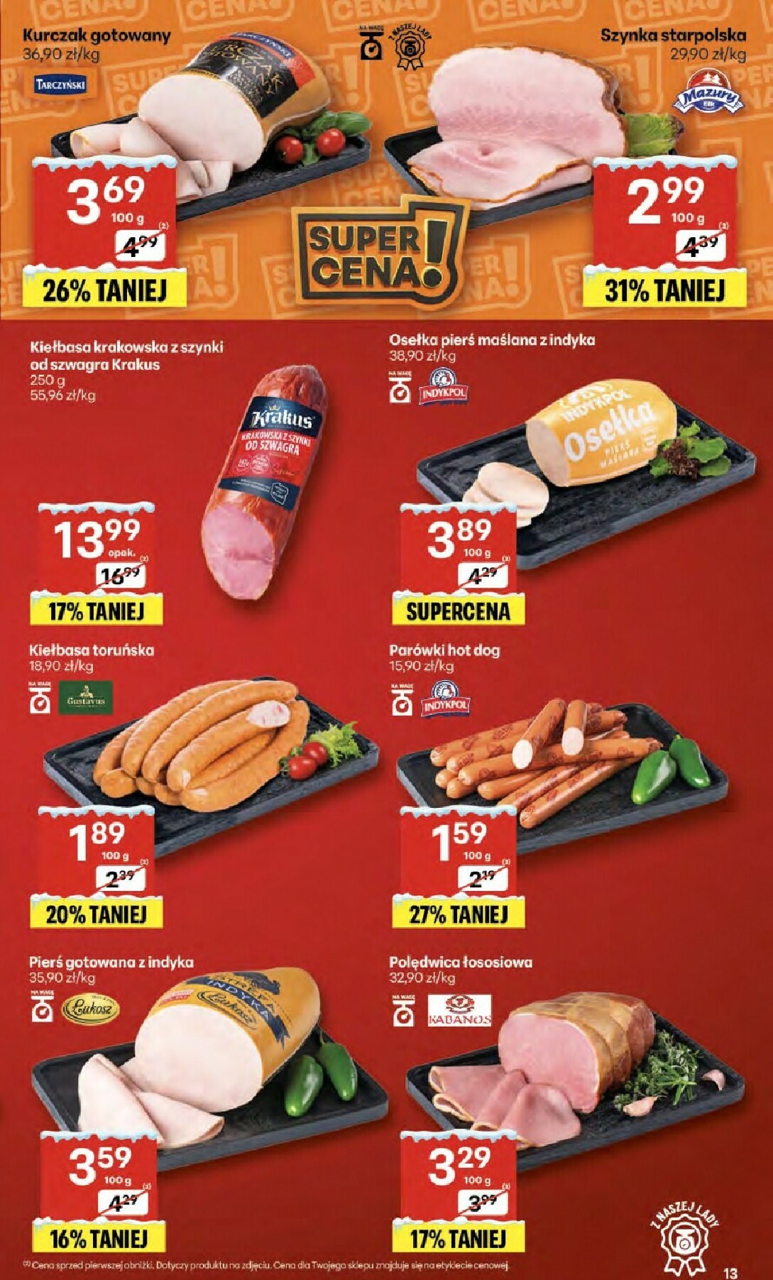 delikatesy-centrum - Gazetka Delikatesy Centrum - ważna od 29.12. do 07.01. - page: 13