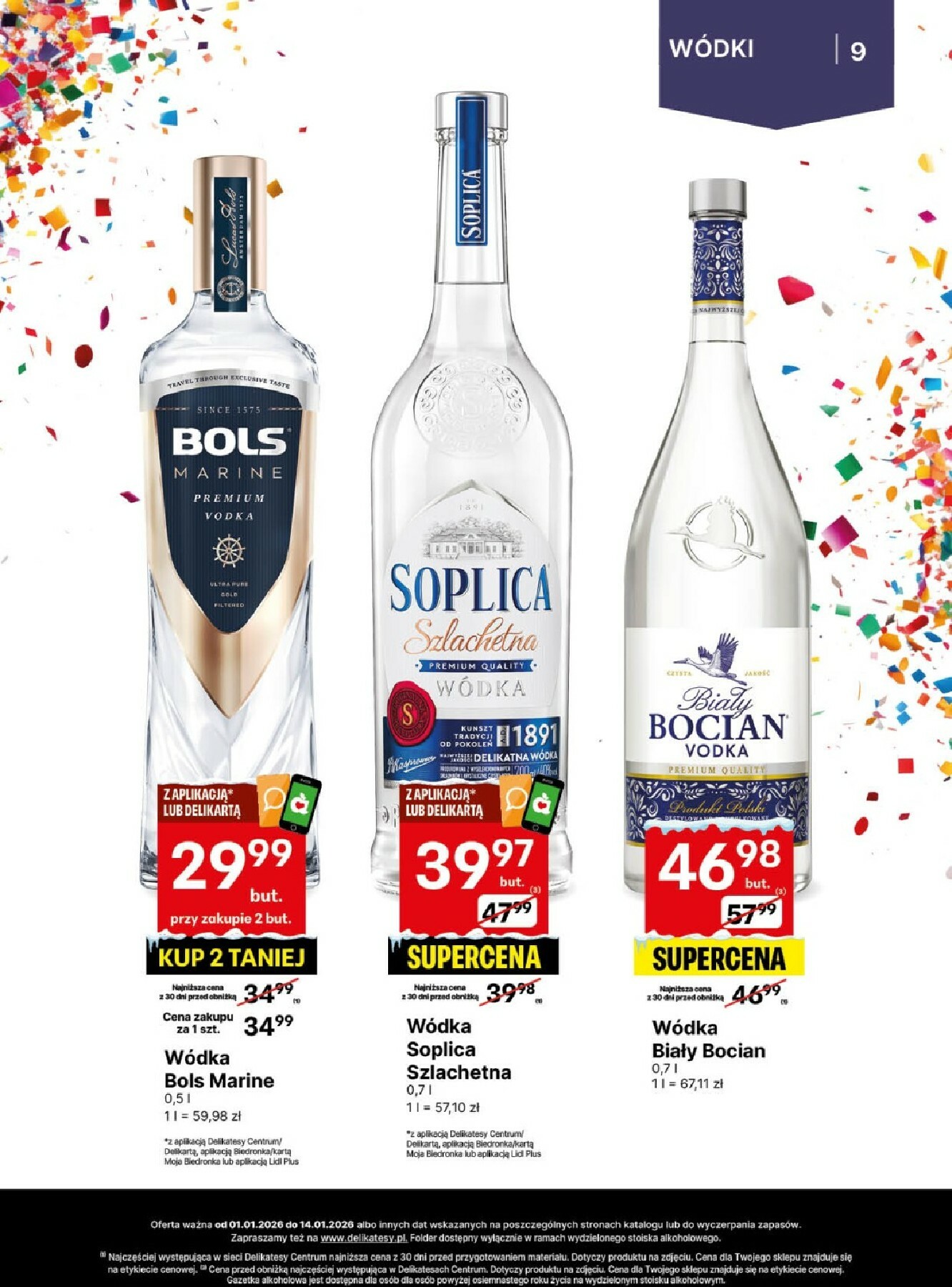 delikatesy-centrum - Gazetka Delikatesy Centrum - Delibarek - ważna od 01.01. do 14.01. - page: 9
