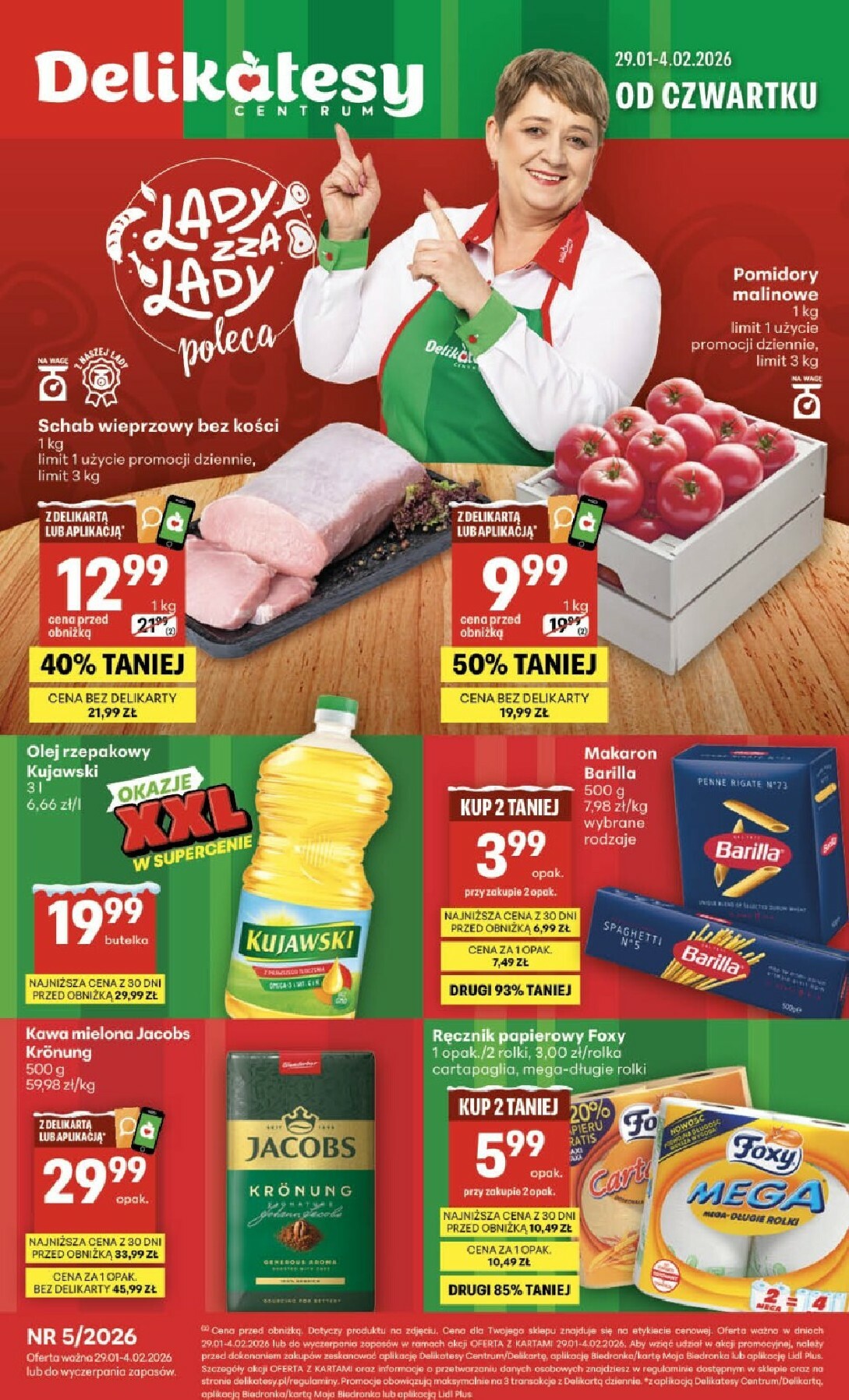 delikatesy-centrum - Gazetka Delikatesy Centrum - ważna od 29.01. do 04.02.