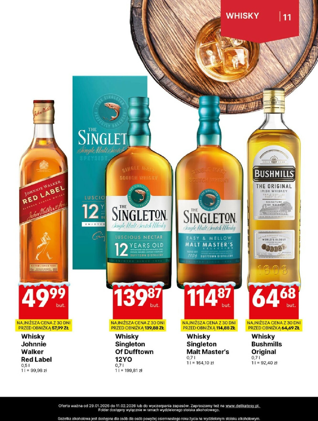 delikatesy-centrum - Gazetka Delikatesy Centrum - Delibarek - ważna od 29.01. do 11.02. - page: 11