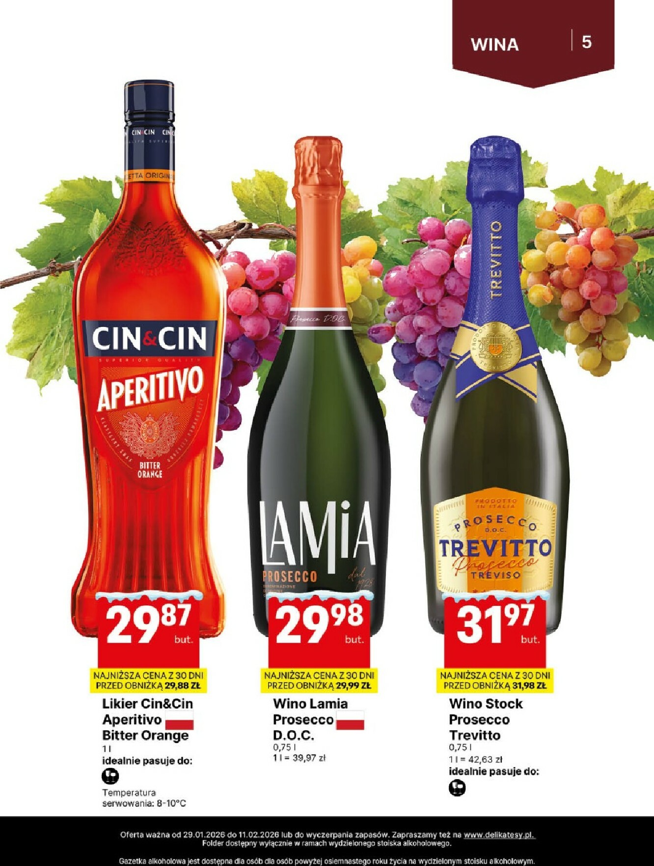 delikatesy-centrum - Gazetka Delikatesy Centrum - Delibarek - ważna od 29.01. do 11.02. - page: 5