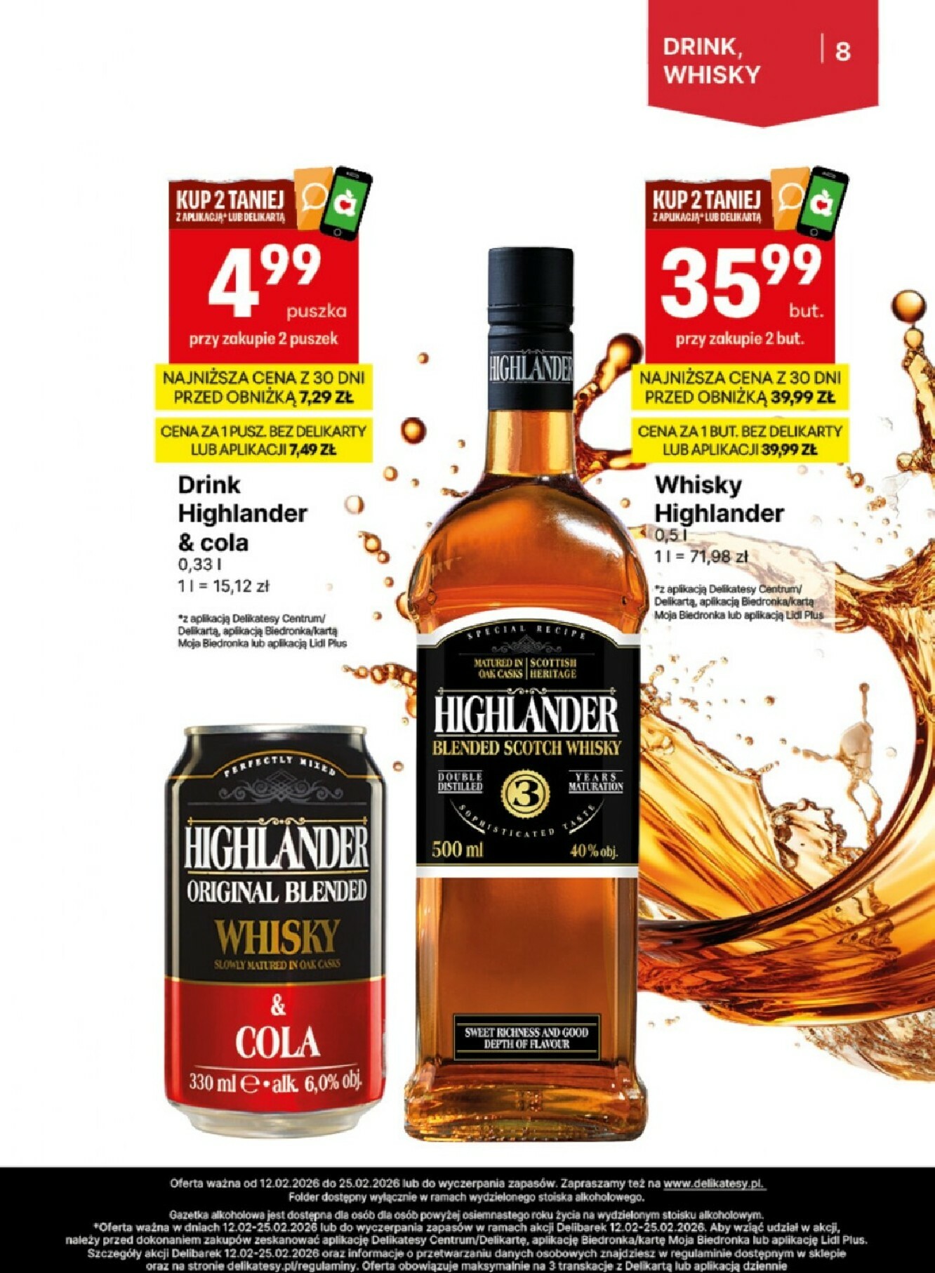 delikatesy-centrum - Gazetka Delikatesy Centrum - Delibarek - ważna od 12.02.2026 do 25.02.2026 - page: 8