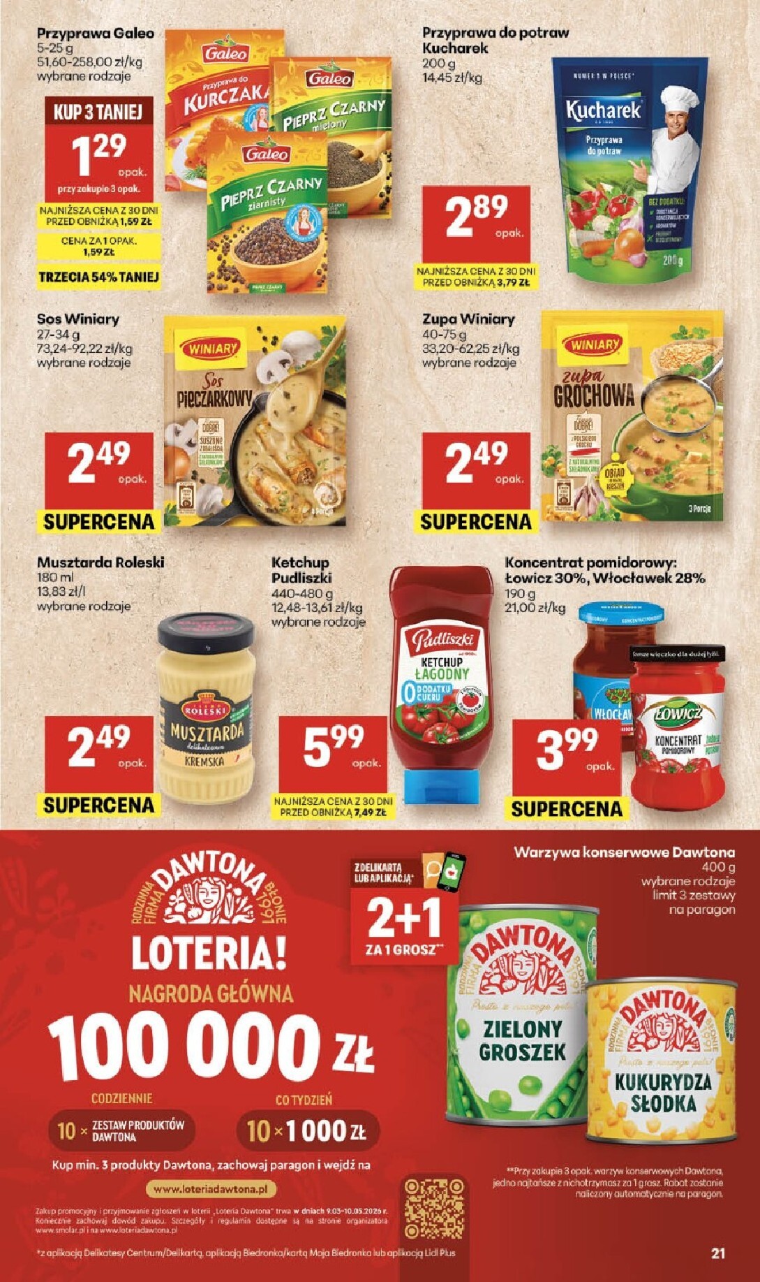 delikatesy-centrum - Gazetka Delikatesy Centrum - ważna od 05.03.2026 do 11.03.2026 - page: 21