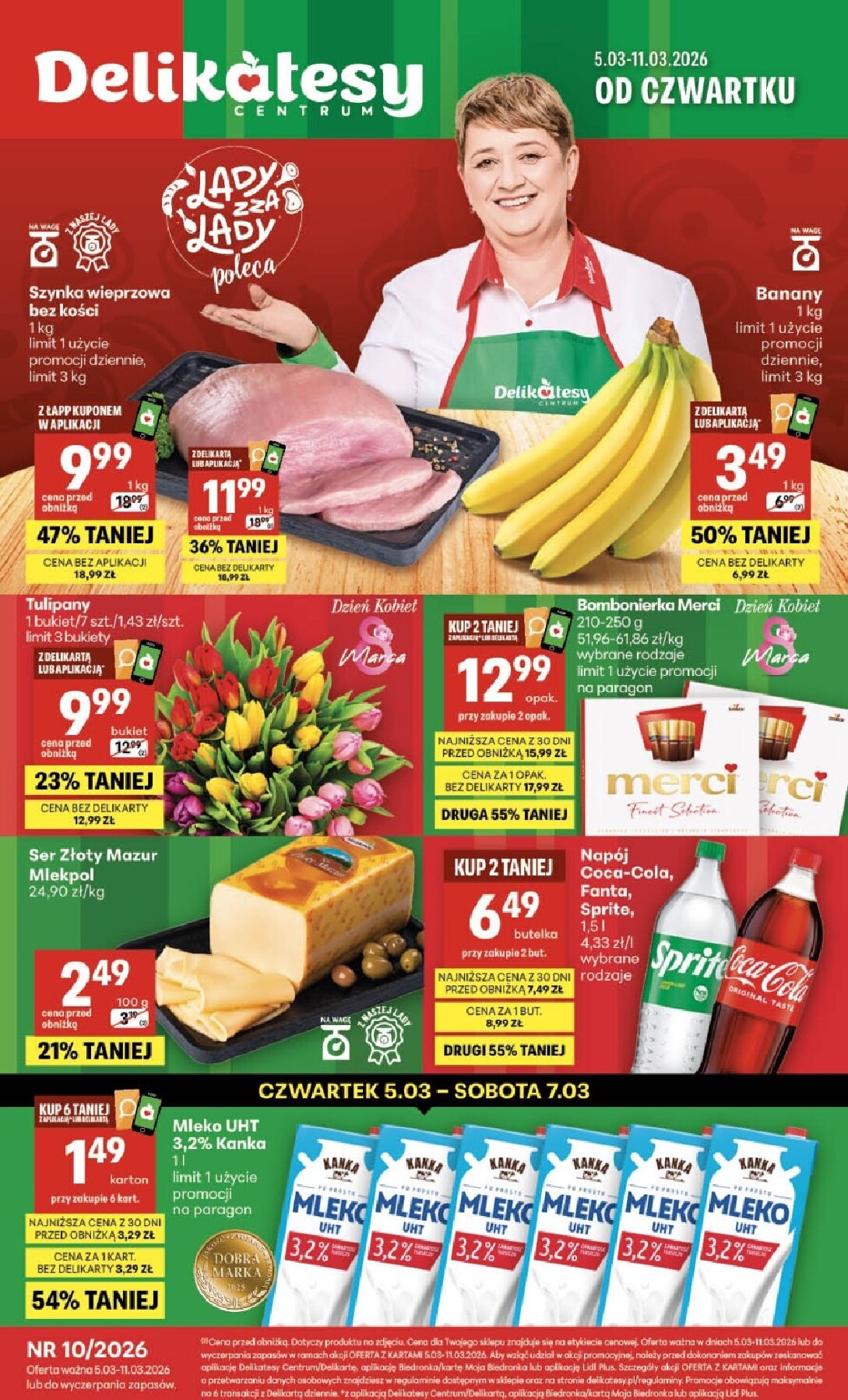 delikatesy-centrum - Gazetka Delikatesy Centrum - ważna od 05.03.2026 do 11.03.2026 - page: 1