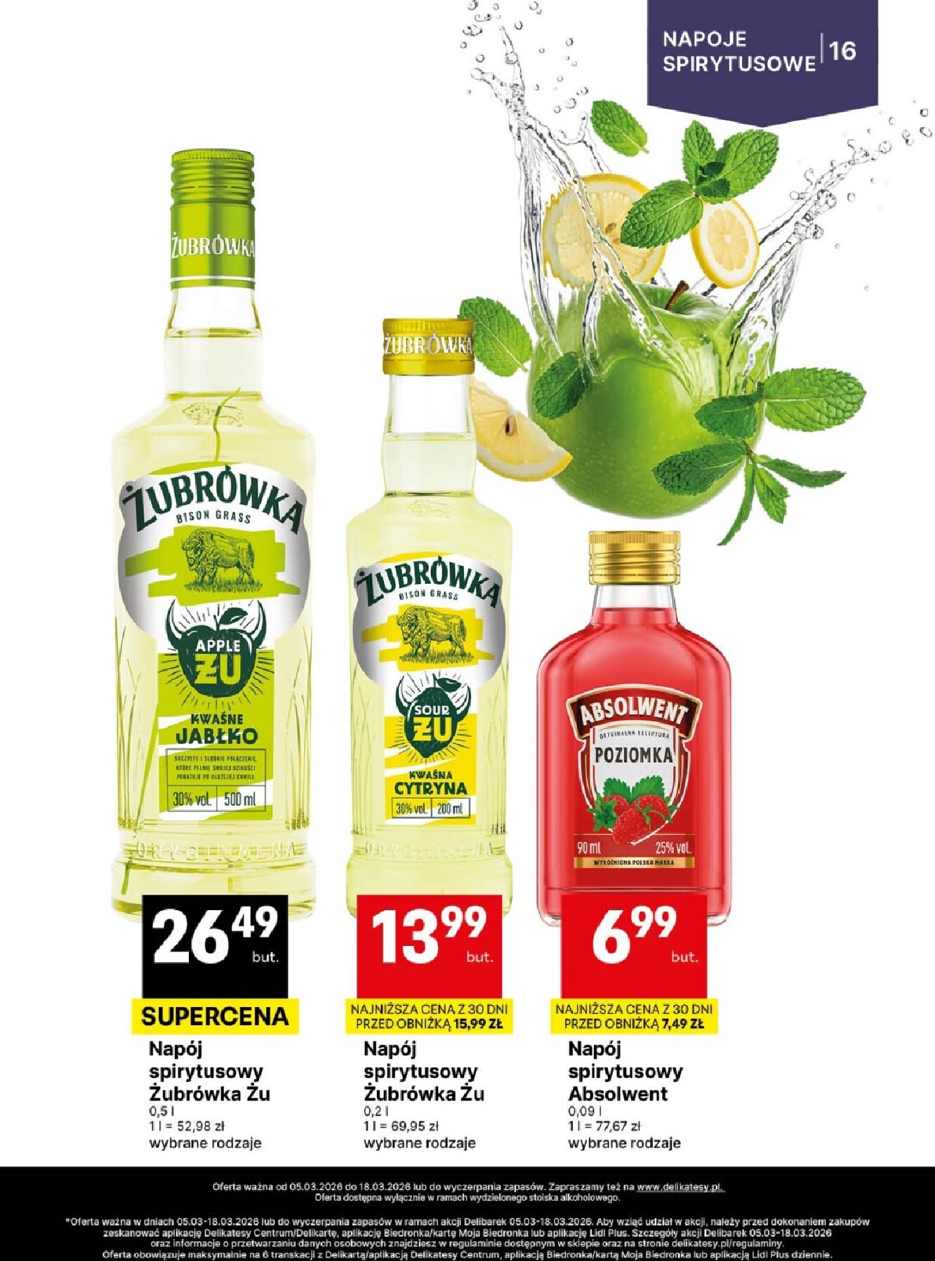 delikatesy-centrum - Gazetka Delikatesy Centrum - Delibarek - ważna od 05.03.2026 do 18.03.2026 - page: 16