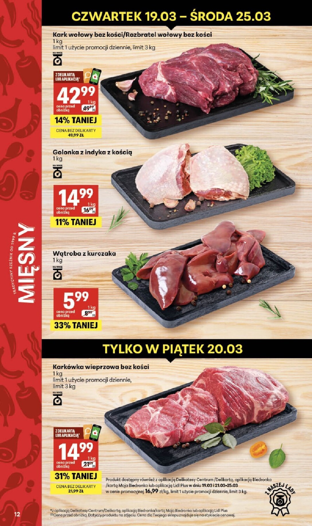 delikatesy-centrum - Gazetka Delikatesy Centrum - ważna od 19.03.2026 do 25.03.2026 - page: 12