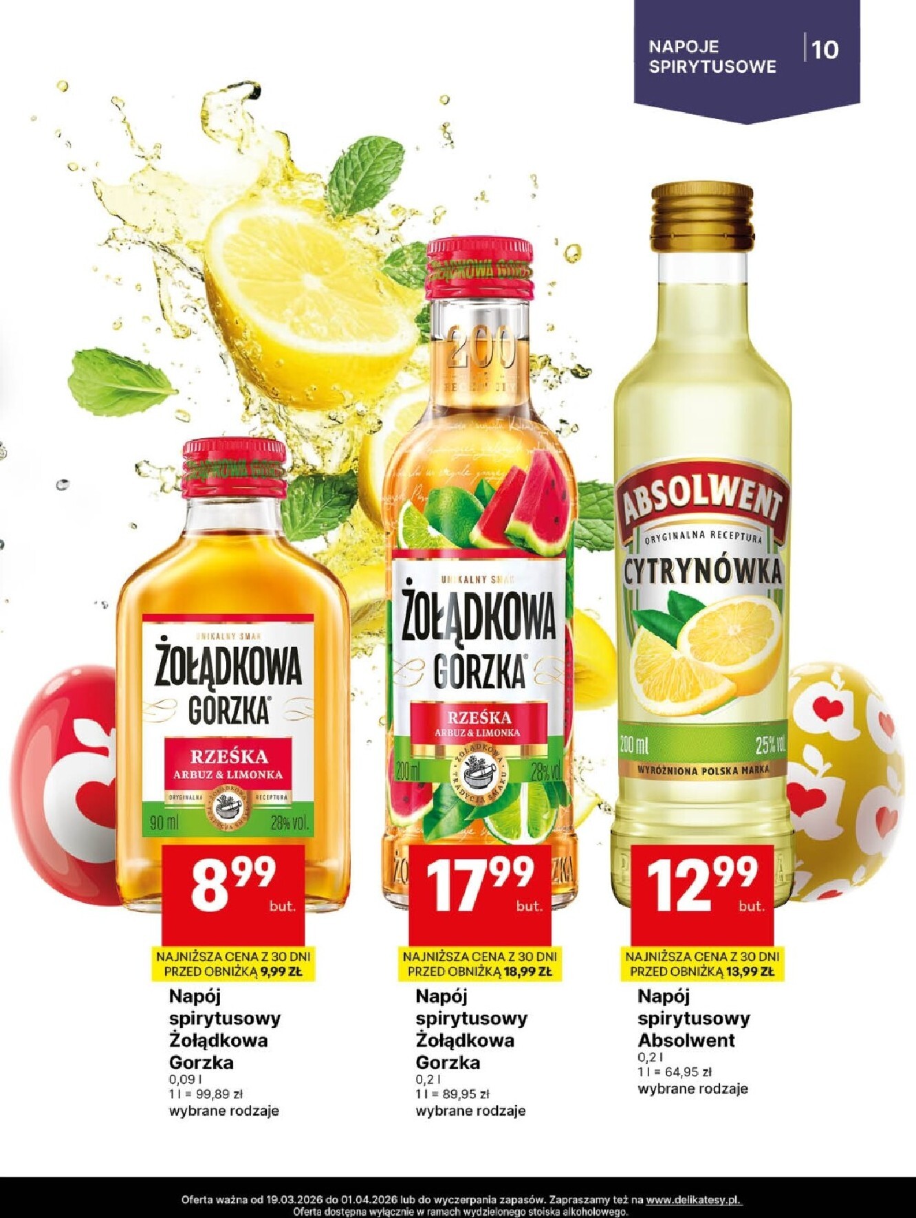 delikatesy-centrum - Gazetka Delikatesy Centrum - Delibarek - ważna od 19.03.2026 do 01.04.2026 - page: 10