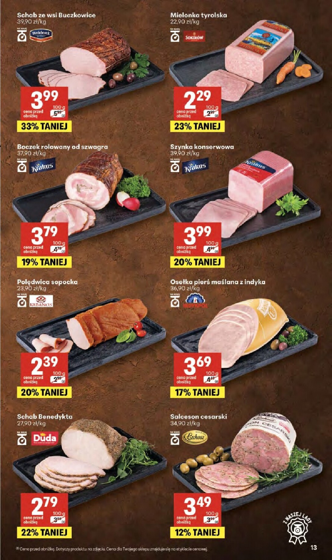 delikatesy-centrum - Nowa gazetka Delikatesy Centrum ważna od 09.04.2026 do 15.04.2026 - page: 13