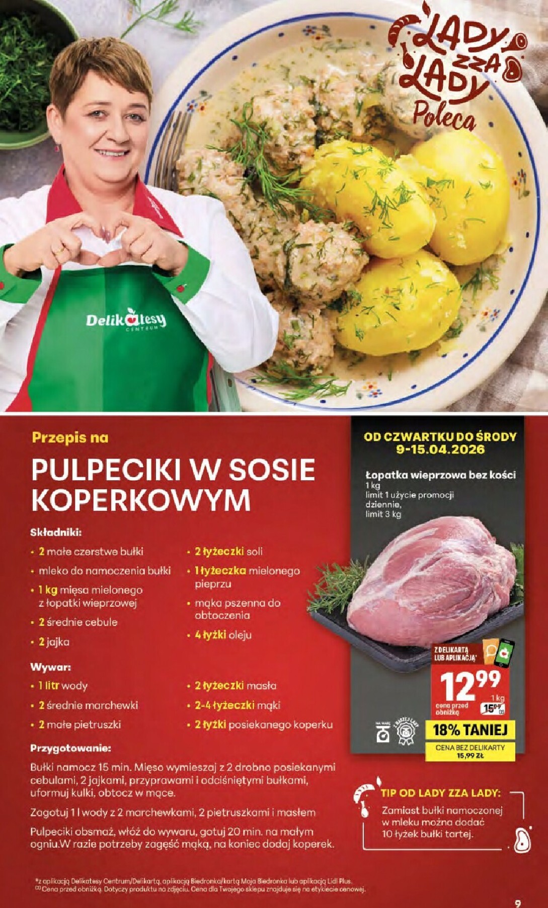 delikatesy-centrum - Nowa gazetka Delikatesy Centrum ważna od 09.04.2026 do 15.04.2026 - page: 9