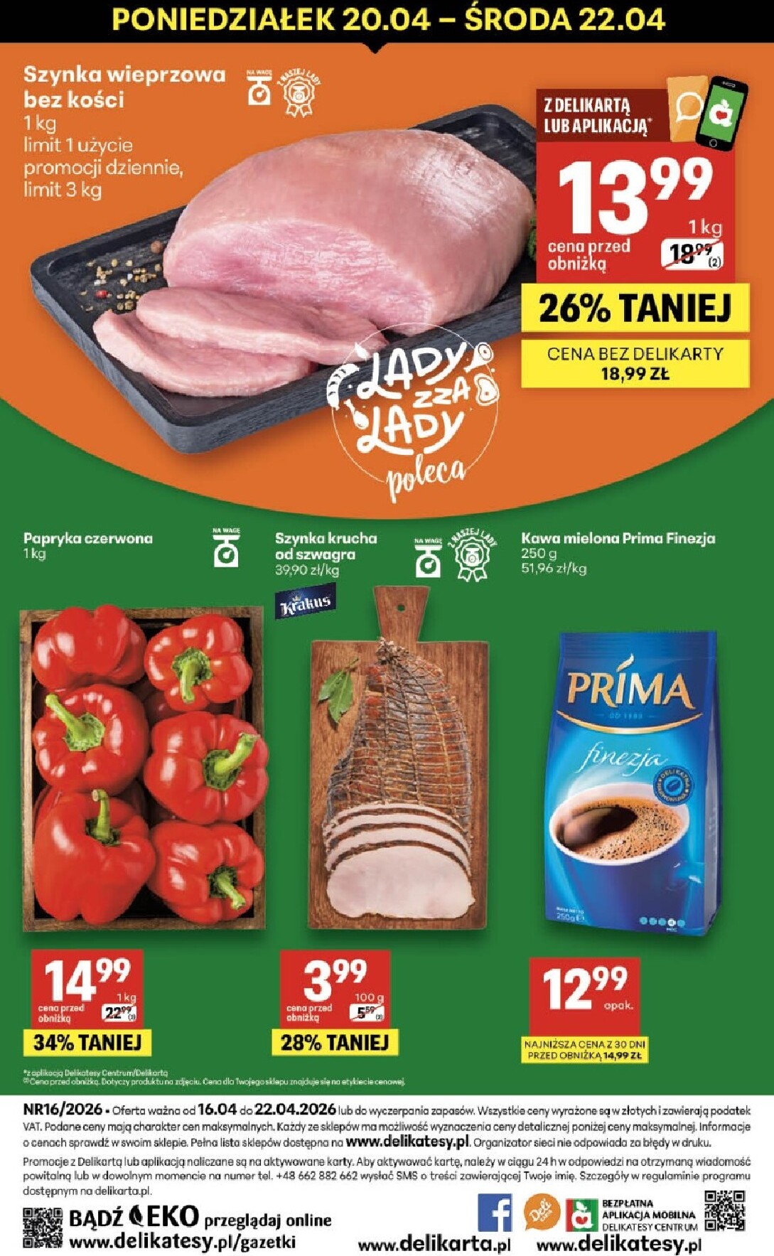 delikatesy-centrum - Nowa gazetka Delikatesy Centrum ważna od 16.04.2026 do 22.04.2026 - page: 40