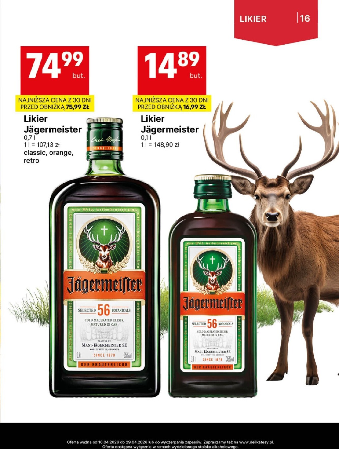 delikatesy-centrum - Aktualna gazetka Delikatesy Centrum - Delibarek ważna od 16.04.2026 do 29.04.2026 - page: 16