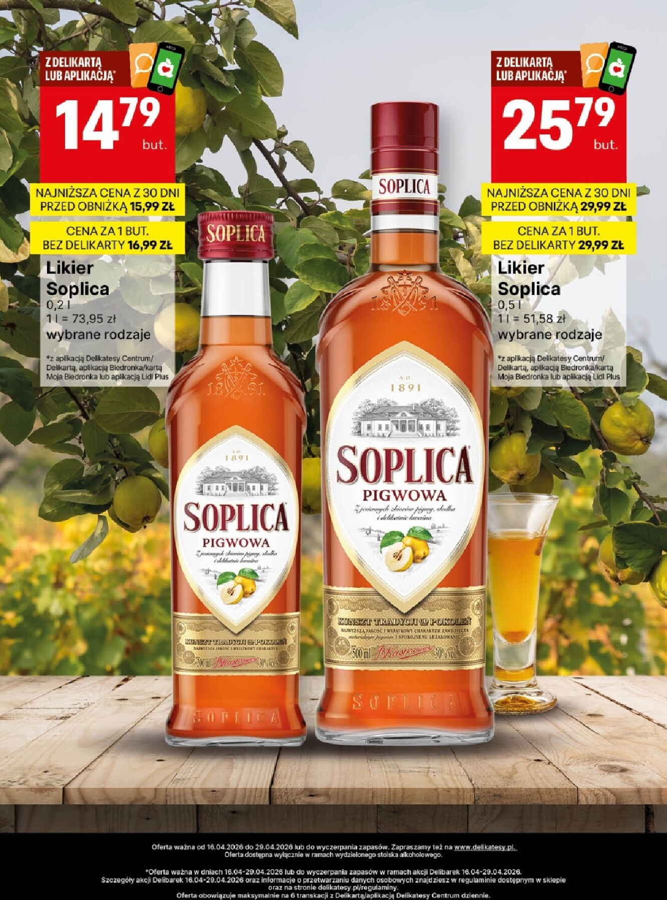 delikatesy-centrum - Aktualna gazetka Delikatesy Centrum - Delibarek ważna od 16.04.2026 do 29.04.2026 - page: 15