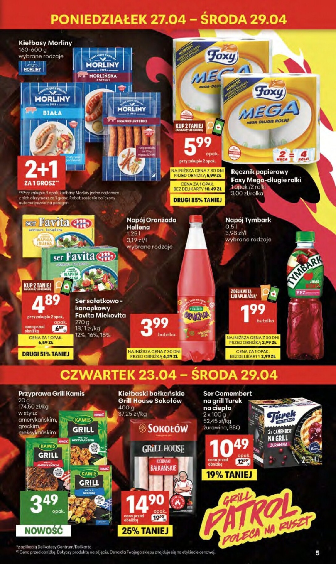 delikatesy-centrum - Nowa gazetka Delikatesy Centrum ważna od 23.04.2026 do 29.04.2026 - page: 5