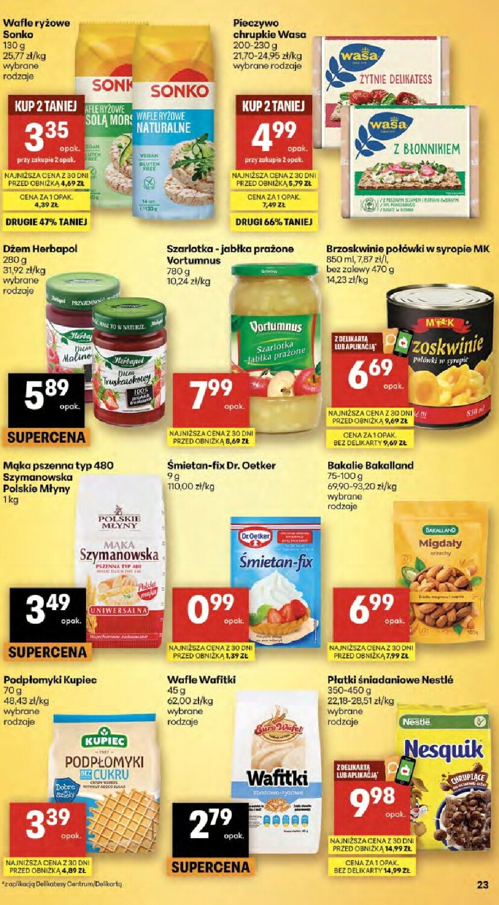 delikatesy-centrum - Nowa gazetka Delikatesy Centrum ważna od 23.04.2026 do 29.04.2026 - page: 23