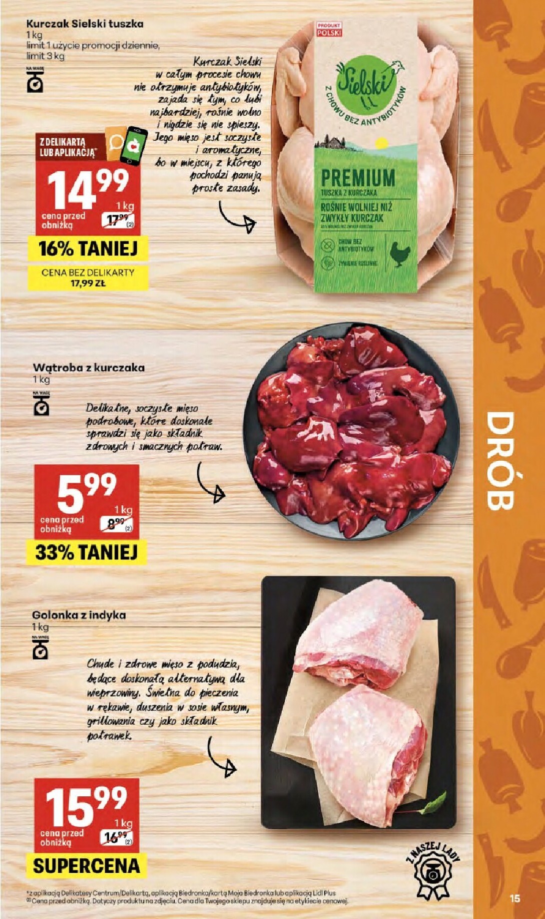 delikatesy-centrum - Nowa gazetka Delikatesy Centrum ważna od 23.04.2026 do 29.04.2026 - page: 15
