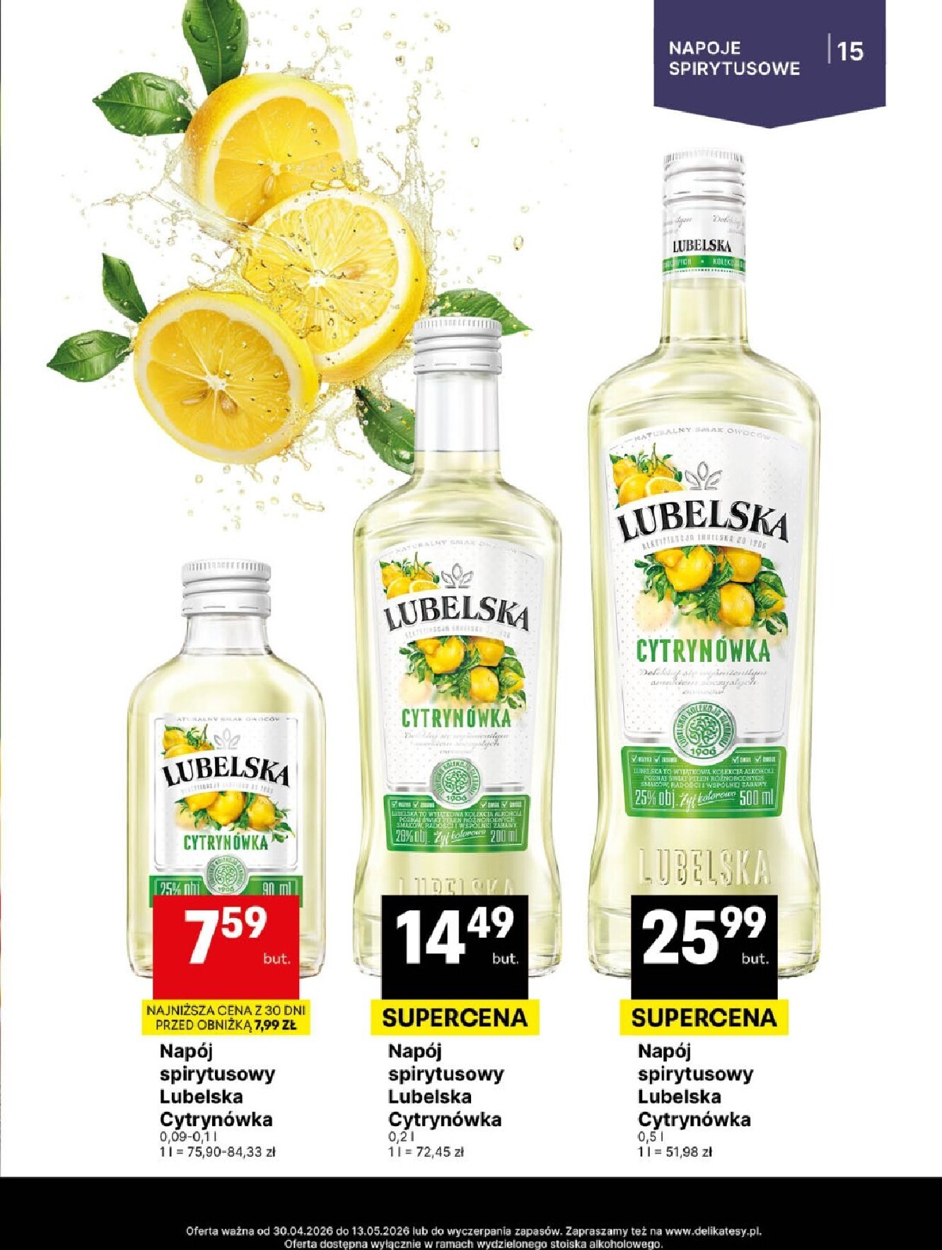 delikatesy-centrum - Aktualna gazetka Delikatesy Centrum - Delibarek ważna od 30.04.2026 do 13.05.2026 - page: 15